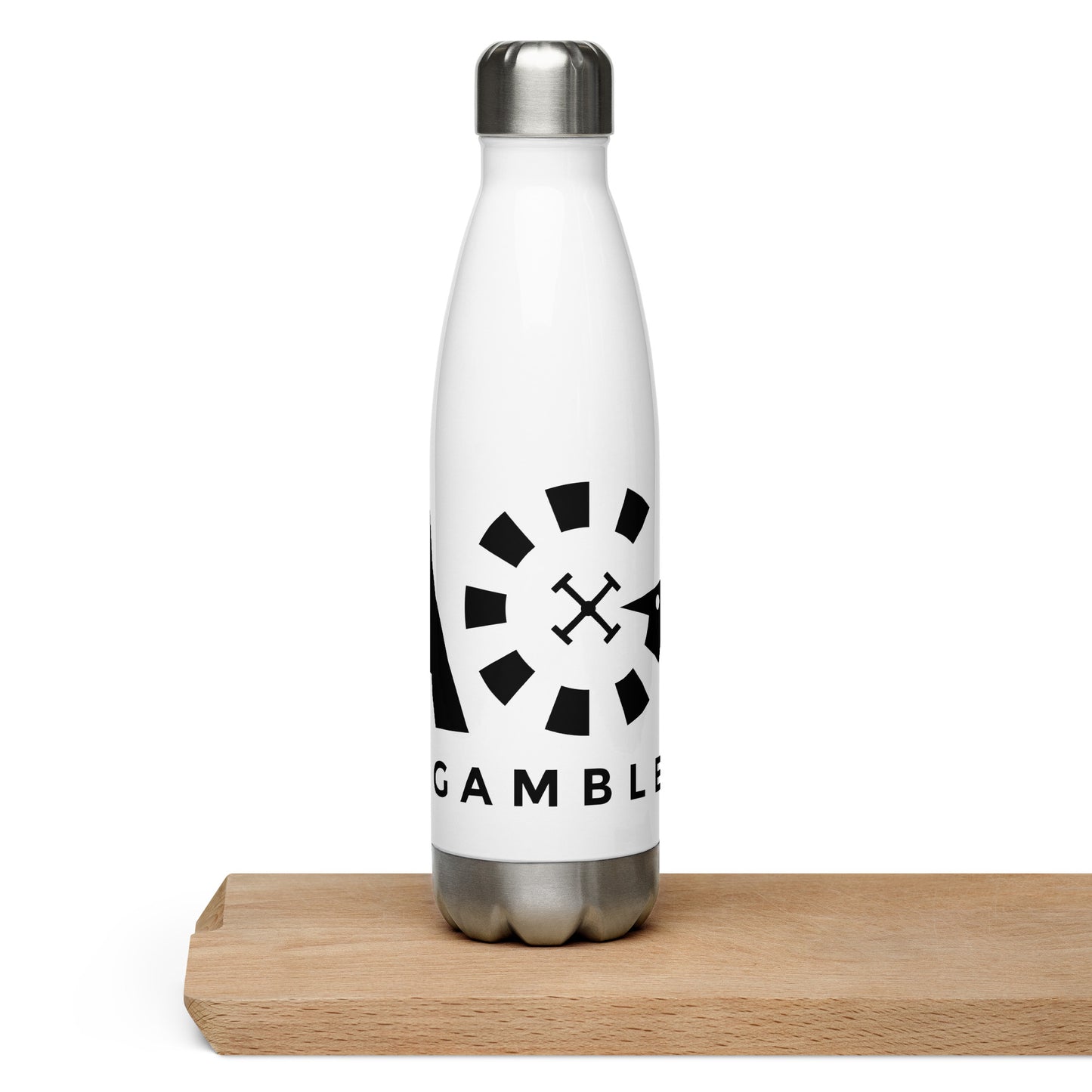 LAG Life's A Gamble Black Stainless steel water bottle