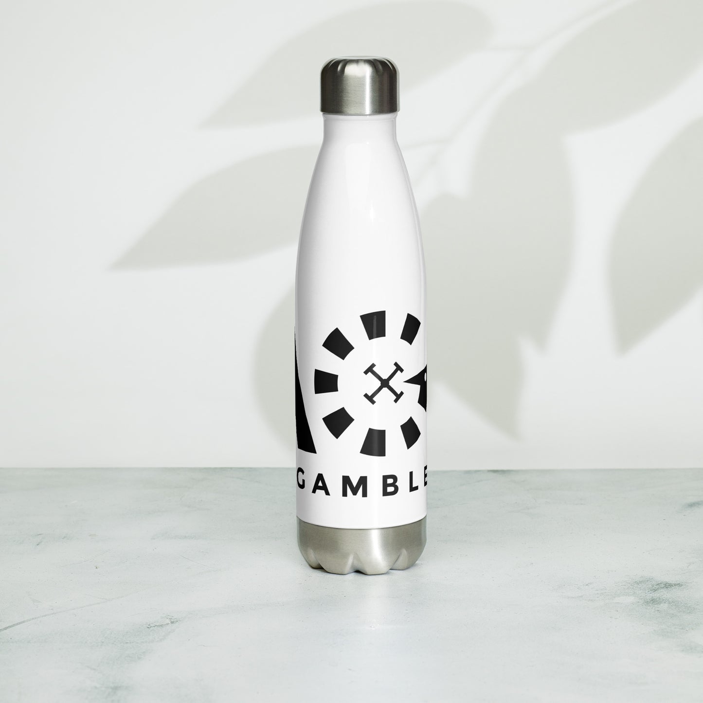 LAG Life's A Gamble Black Stainless steel water bottle