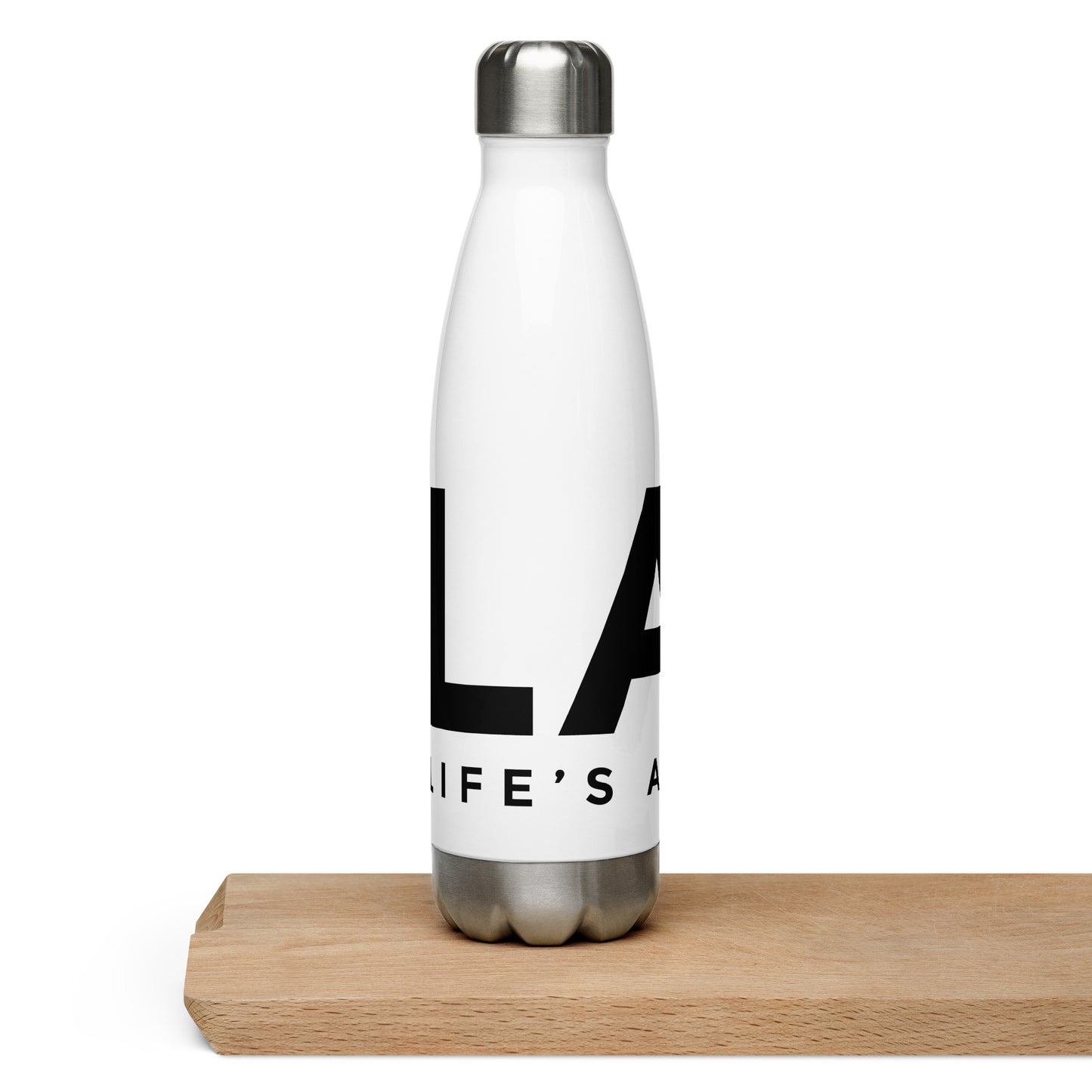 LAG Life's A Gamble Black Stainless steel water bottle