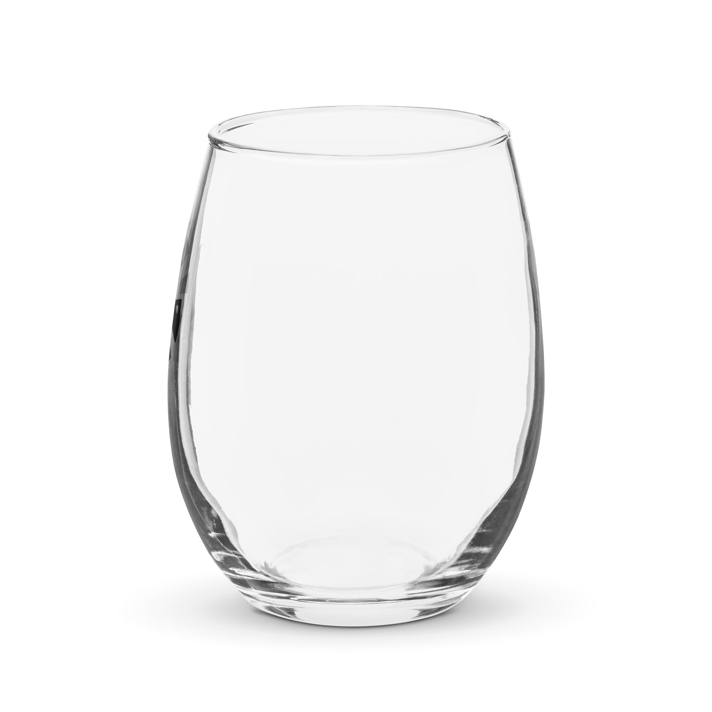 Big G Black Stemless wine glass