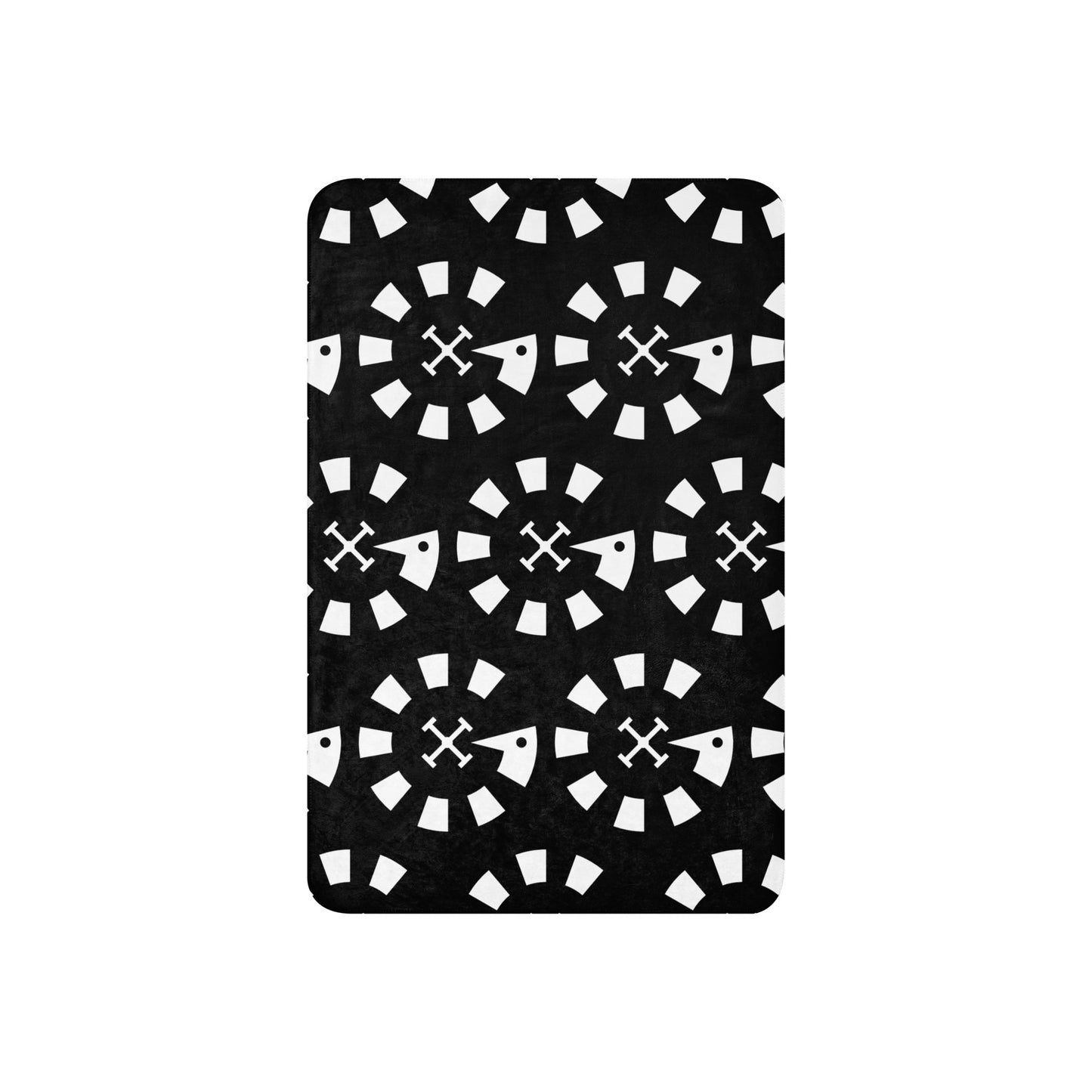 Big G White Sherpa blanket