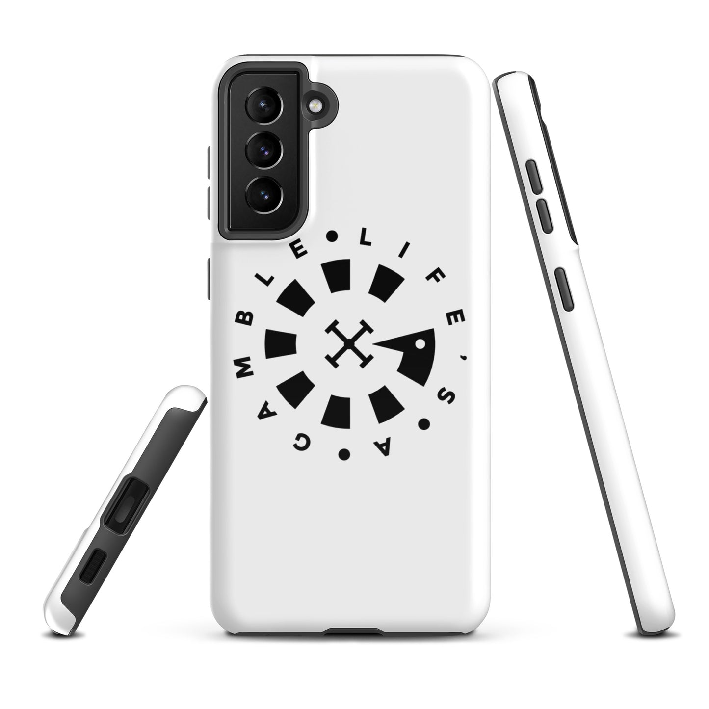 LAG Life’s A Gamble Circle Black Tough case for Samsung®