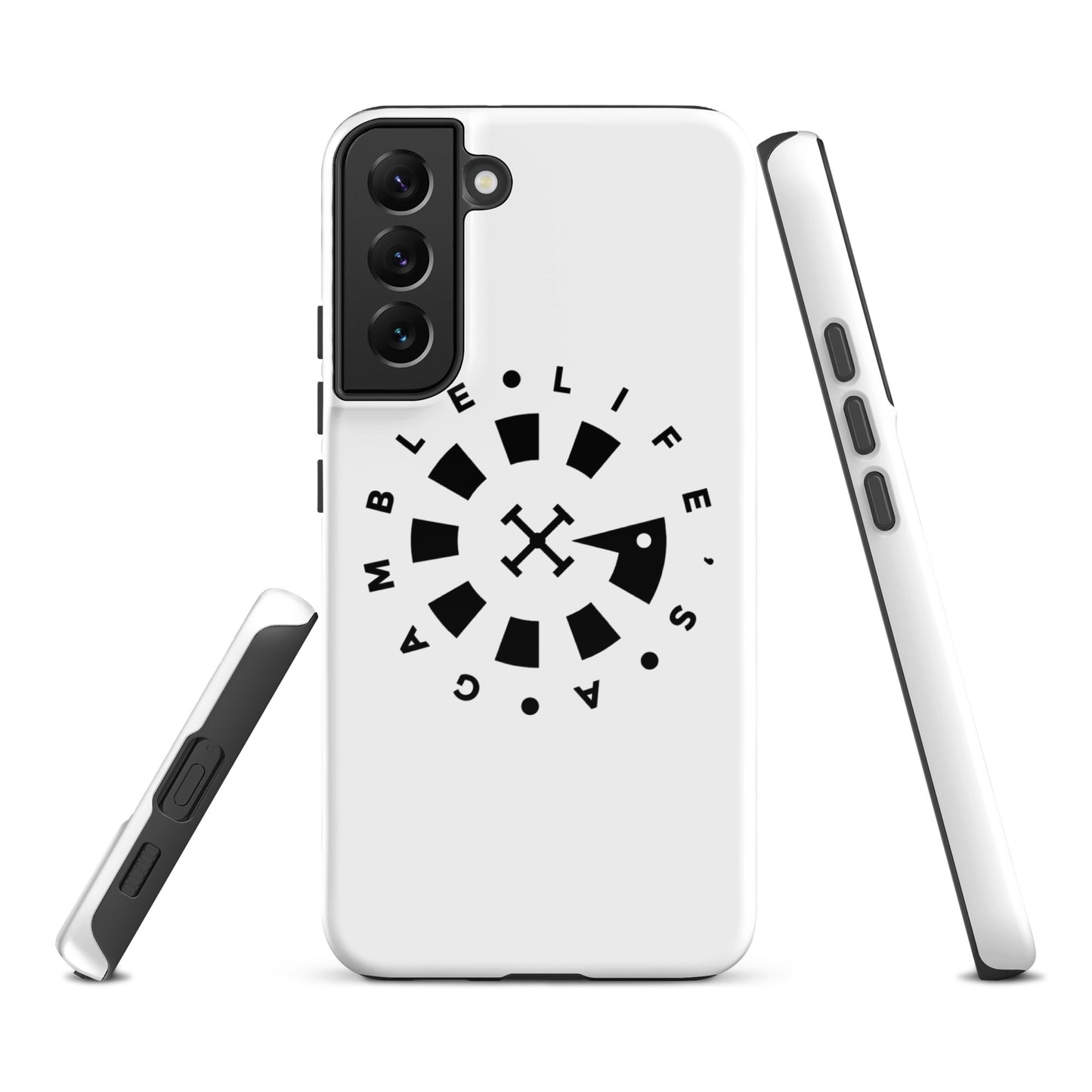 LAG Life’s A Gamble Circle Black Tough case for Samsung®