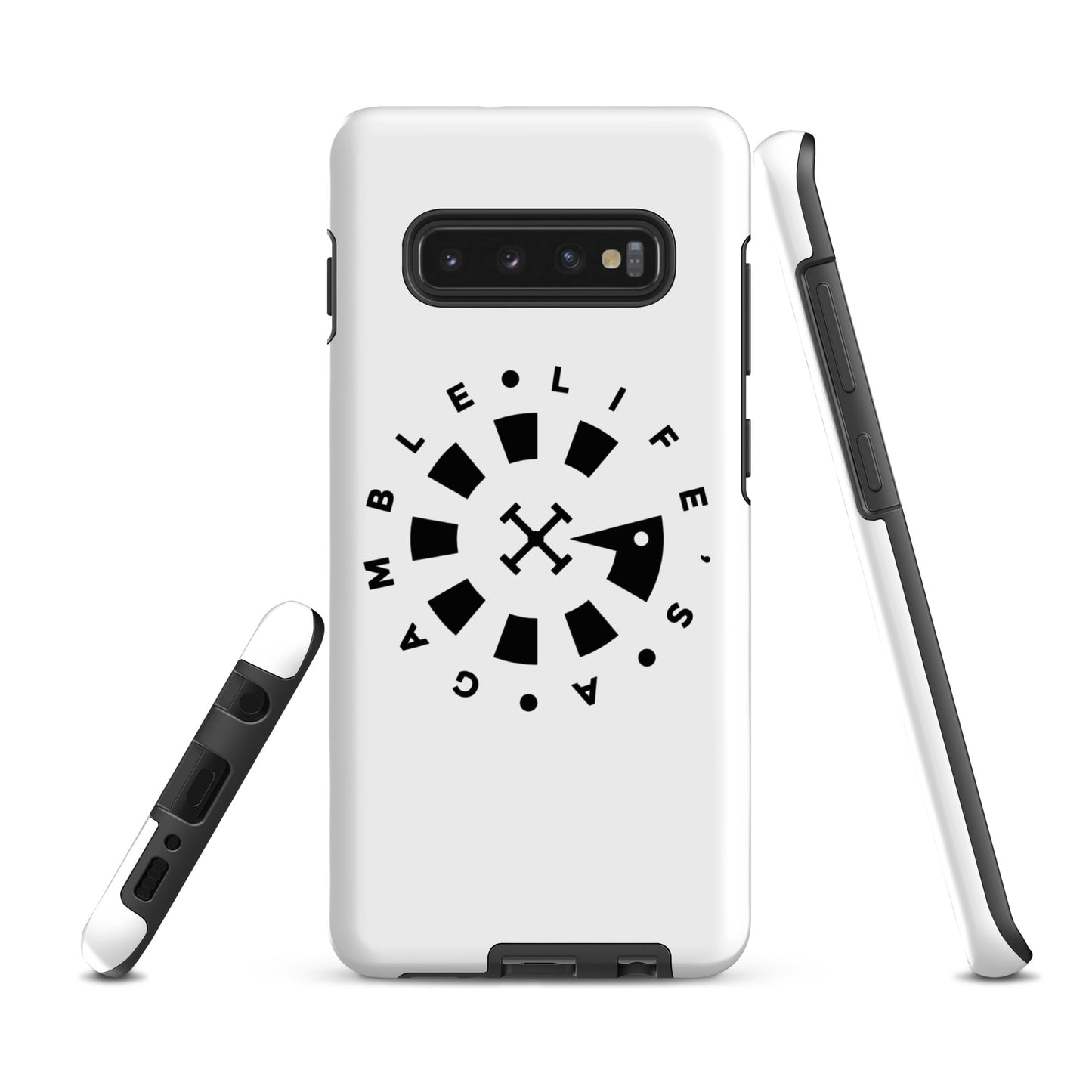 LAG Life’s A Gamble Circle Black Tough case for Samsung®