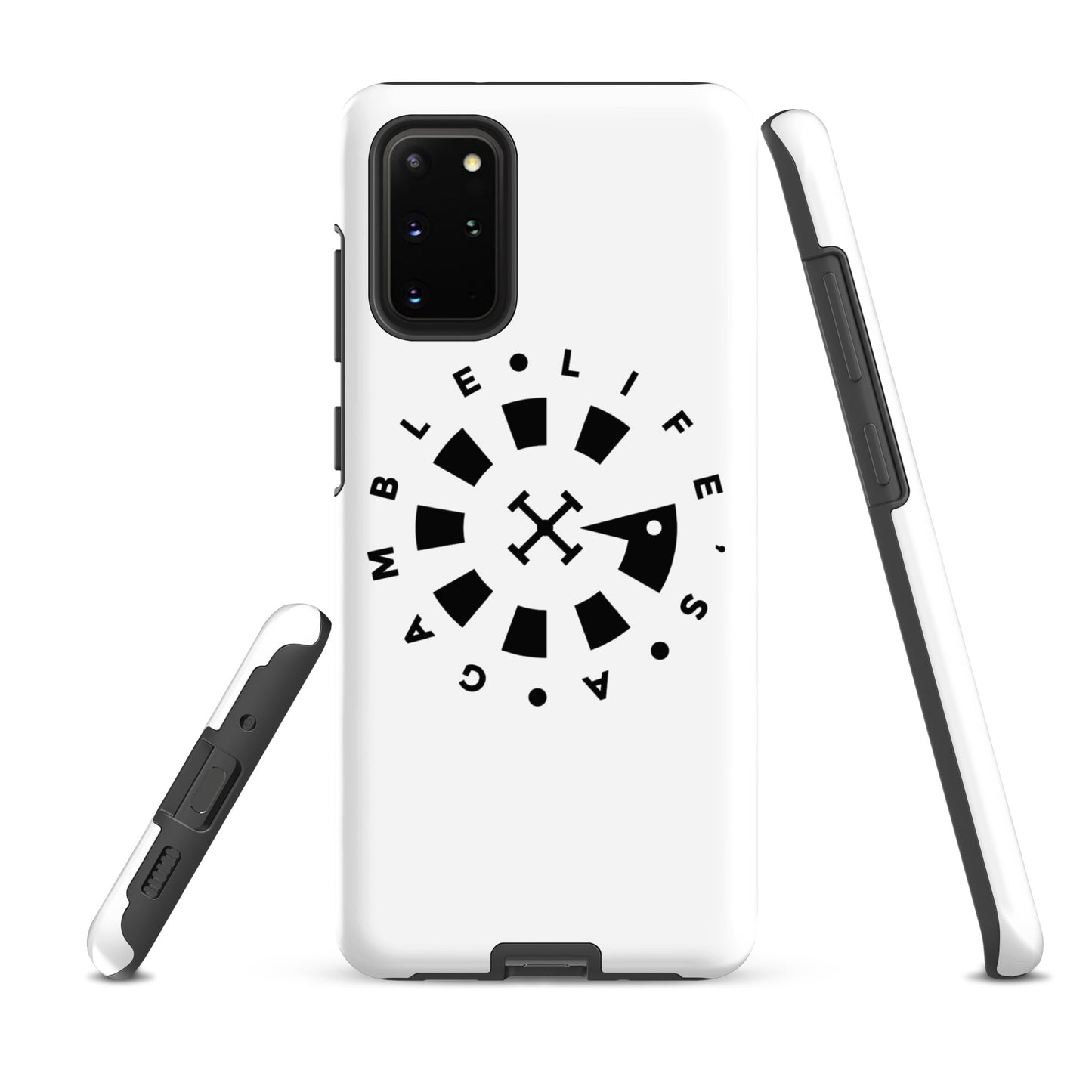 LAG Life’s A Gamble Circle Black Tough case for Samsung®