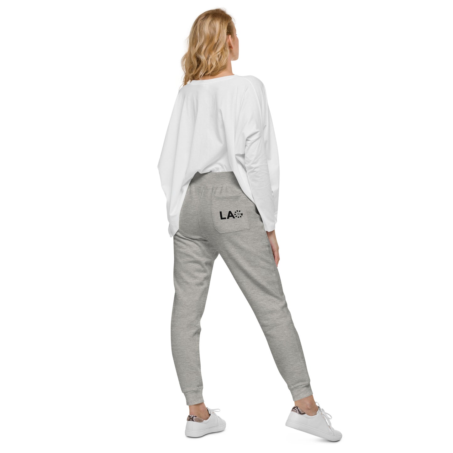 LAG Black Unisex fleece sweatpants