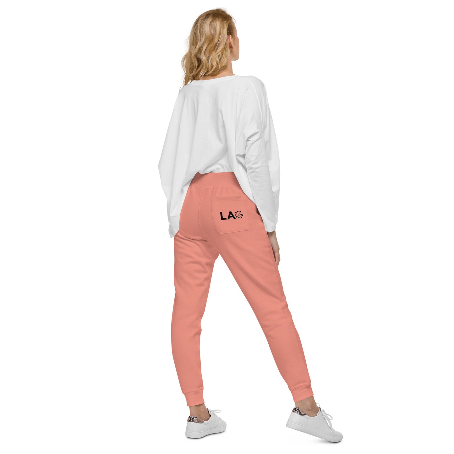 LAG Black Unisex fleece sweatpants