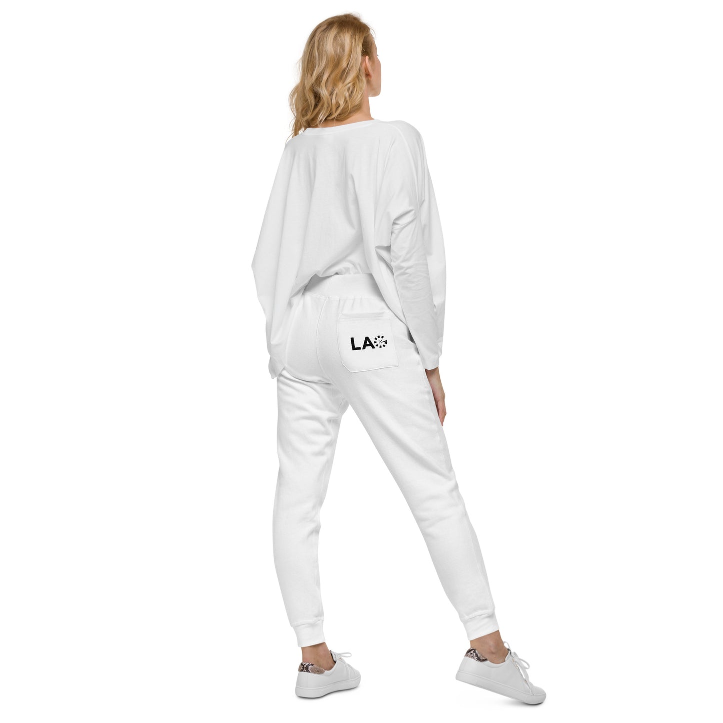 LAG Black Unisex fleece sweatpants