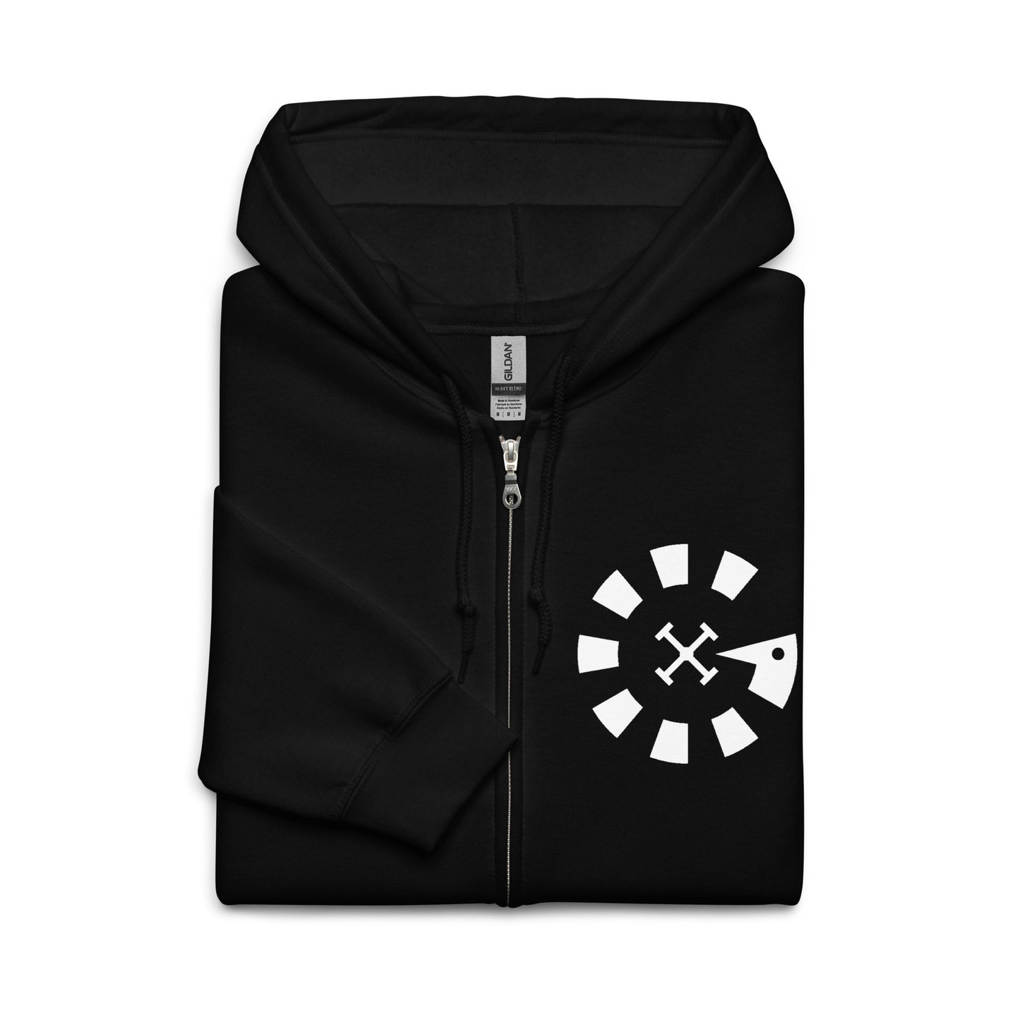 Big G White Unisex heavy blend zip hoodie