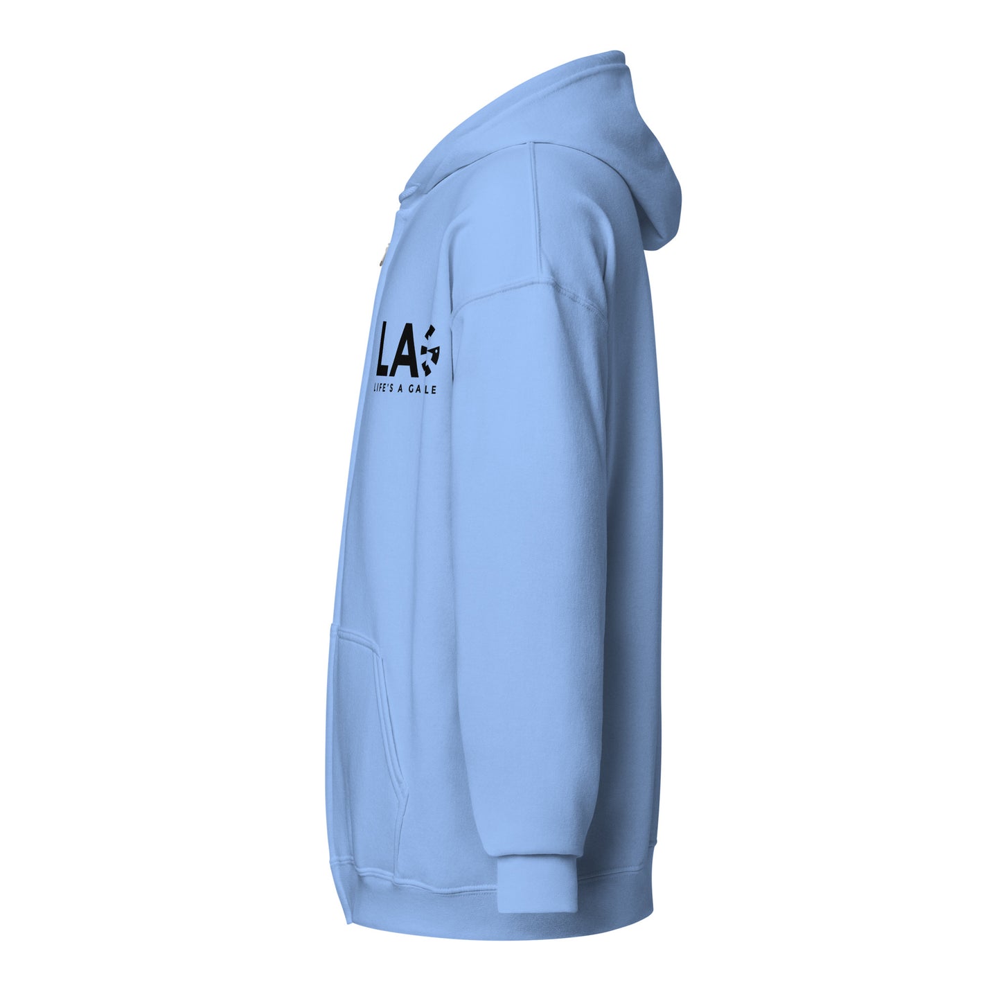 LAG Life's A Gamble Black Unisex heavy blend zip hoodie