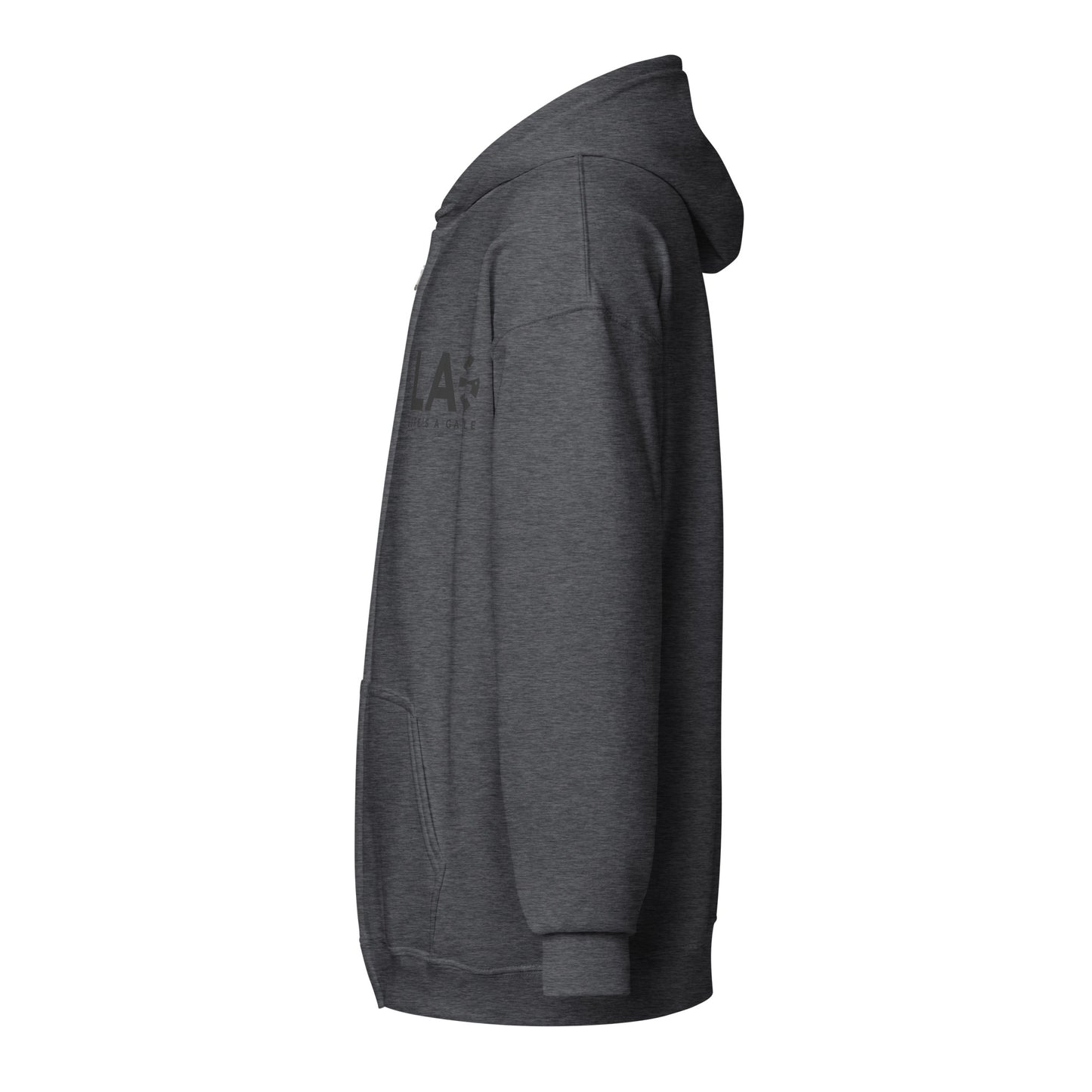 LAG Life's A Gamble Black Unisex heavy blend zip hoodie