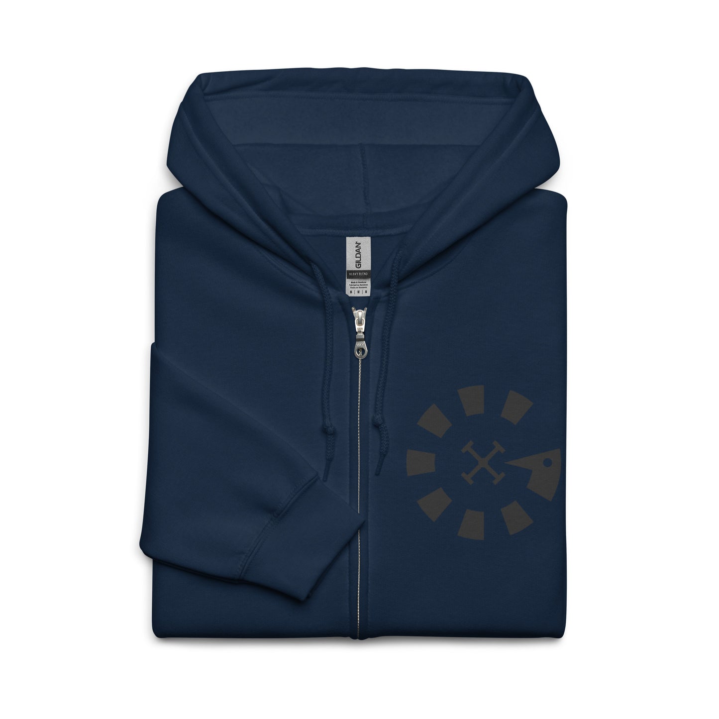 Big G Black Unisex heavy blend zip hoodie