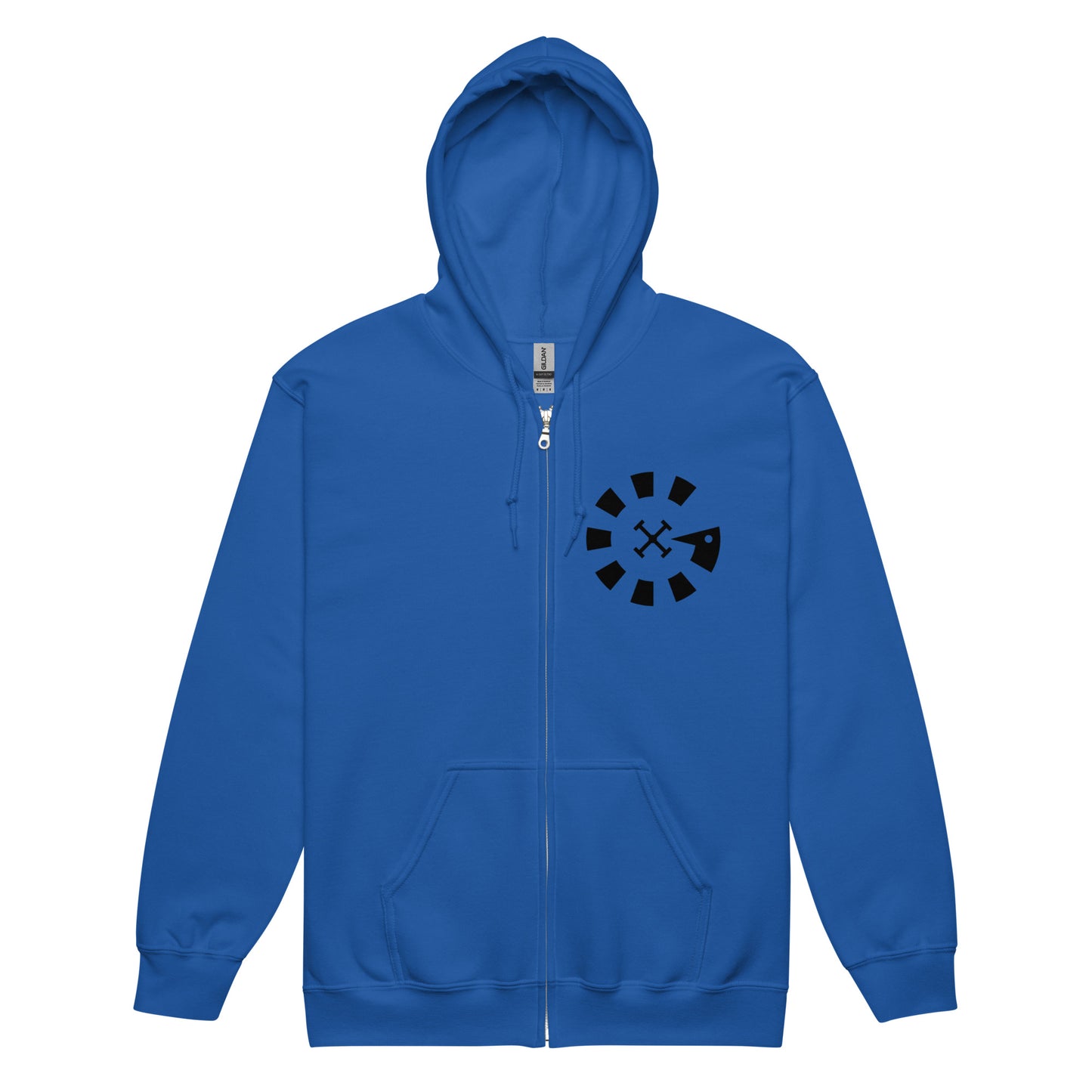 Big G Black Unisex heavy blend zip hoodie
