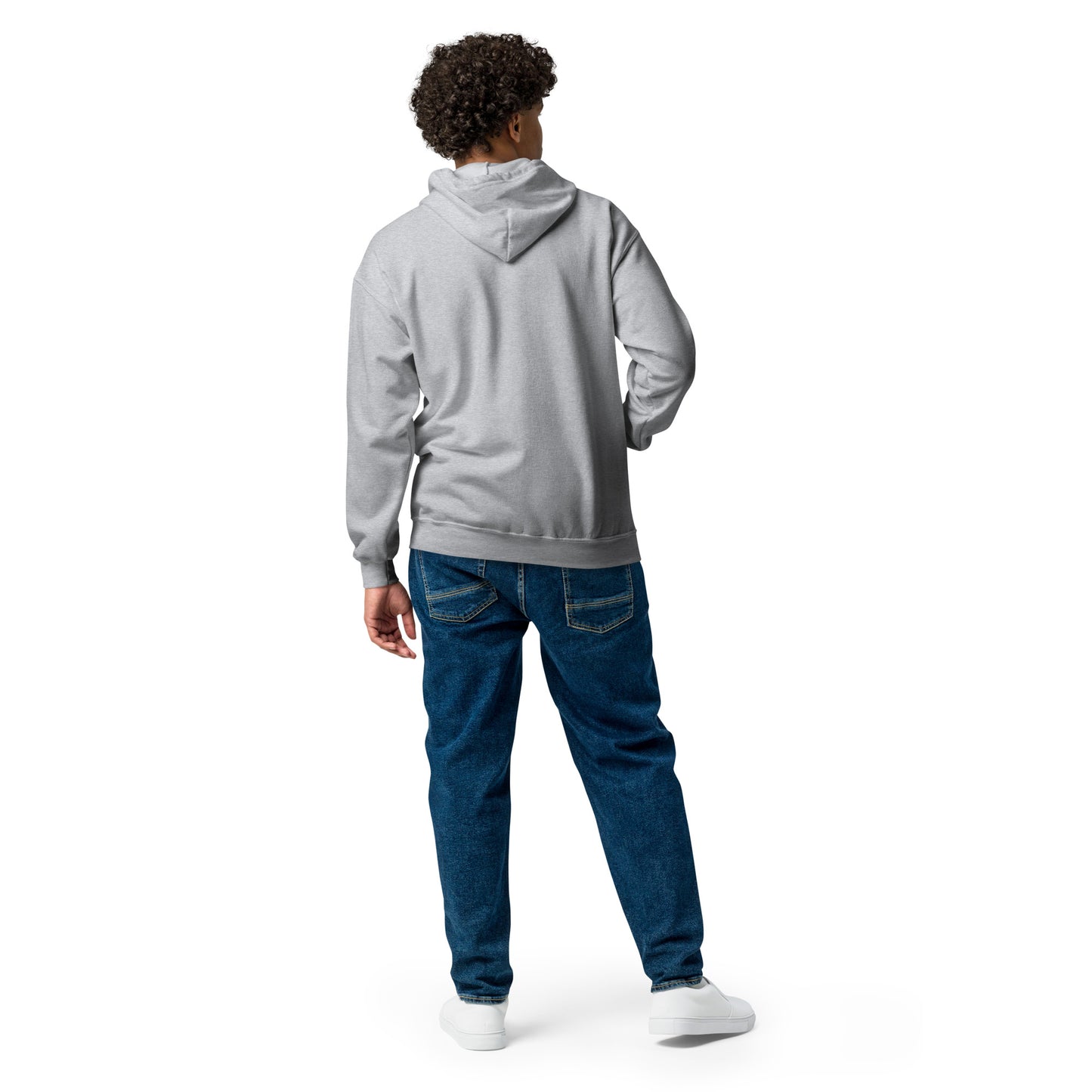 Big G Black Unisex heavy blend zip hoodie