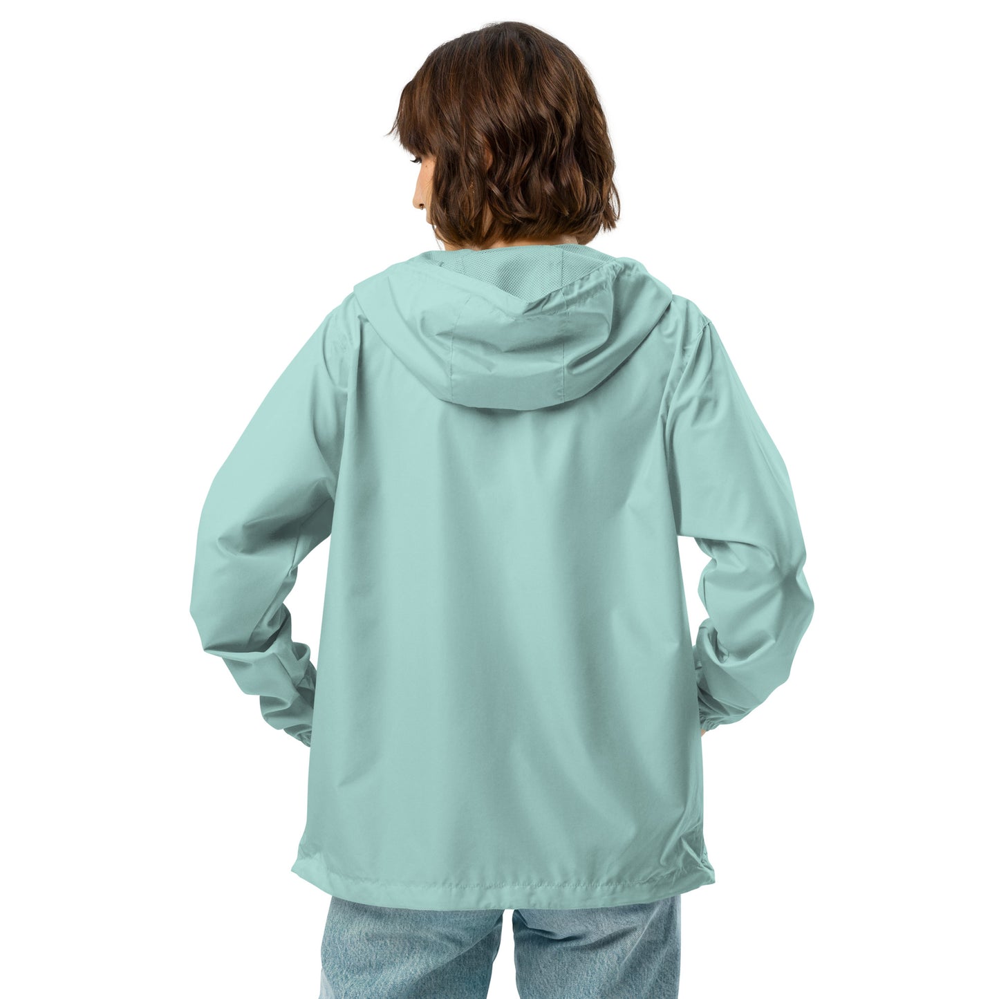 Big G Black Unisex lightweight zip up windbreaker