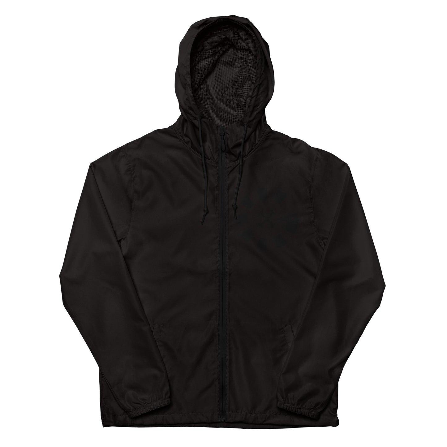 Big G Black Unisex lightweight zip up windbreaker