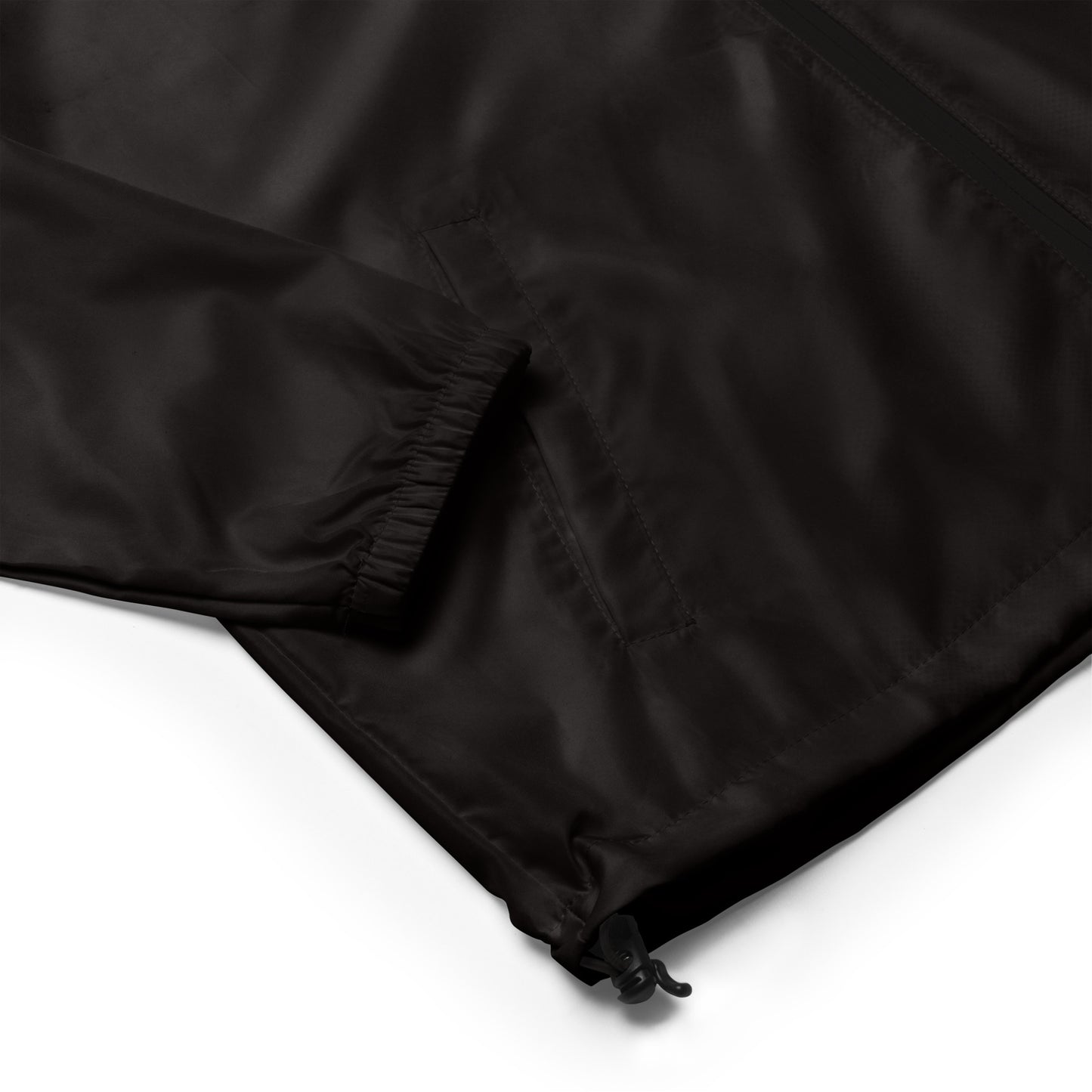 Big G Black Unisex lightweight zip up windbreaker