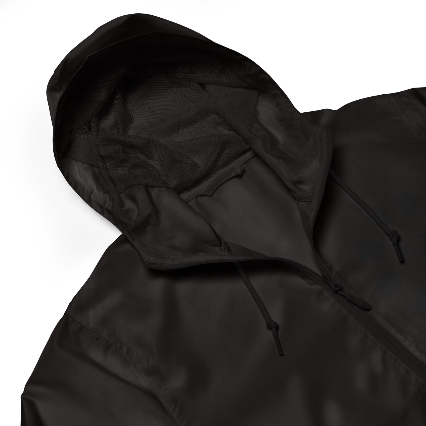 Big G Black Unisex lightweight zip up windbreaker