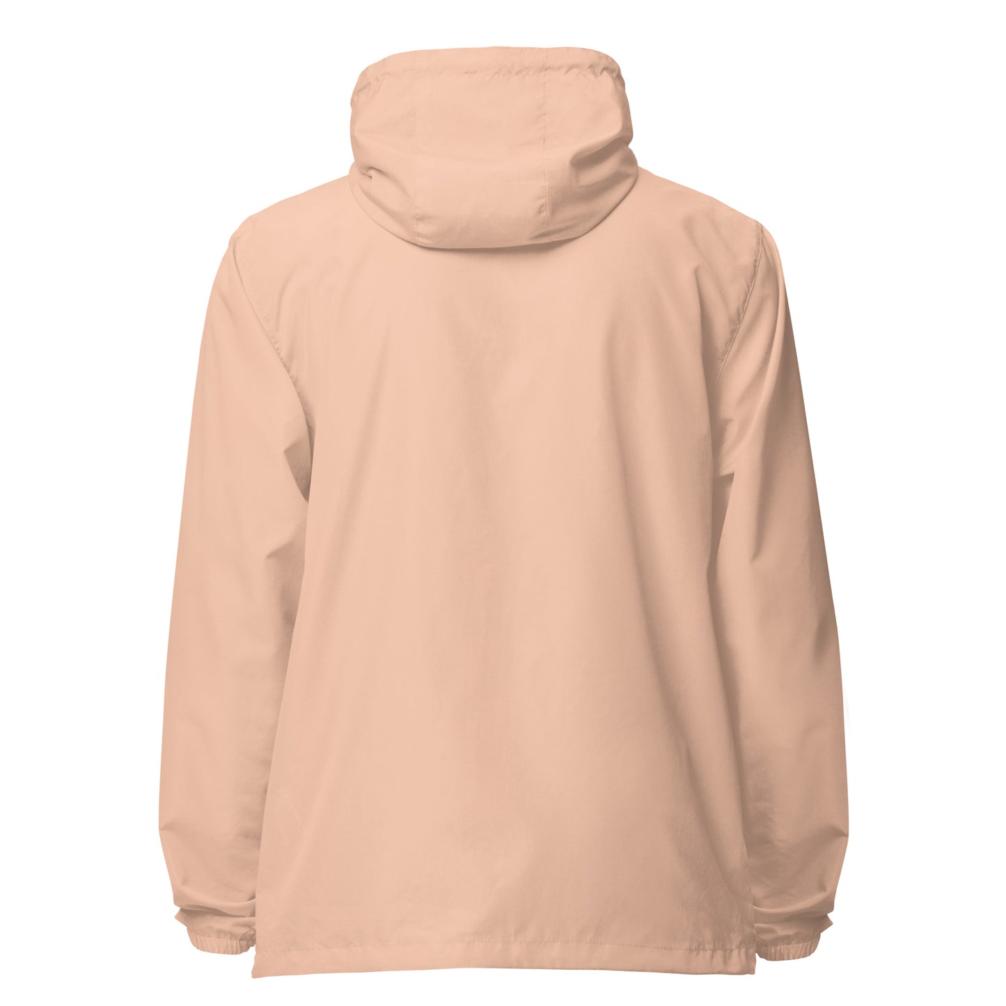 Big G White Unisex lightweight zip up windbreaker