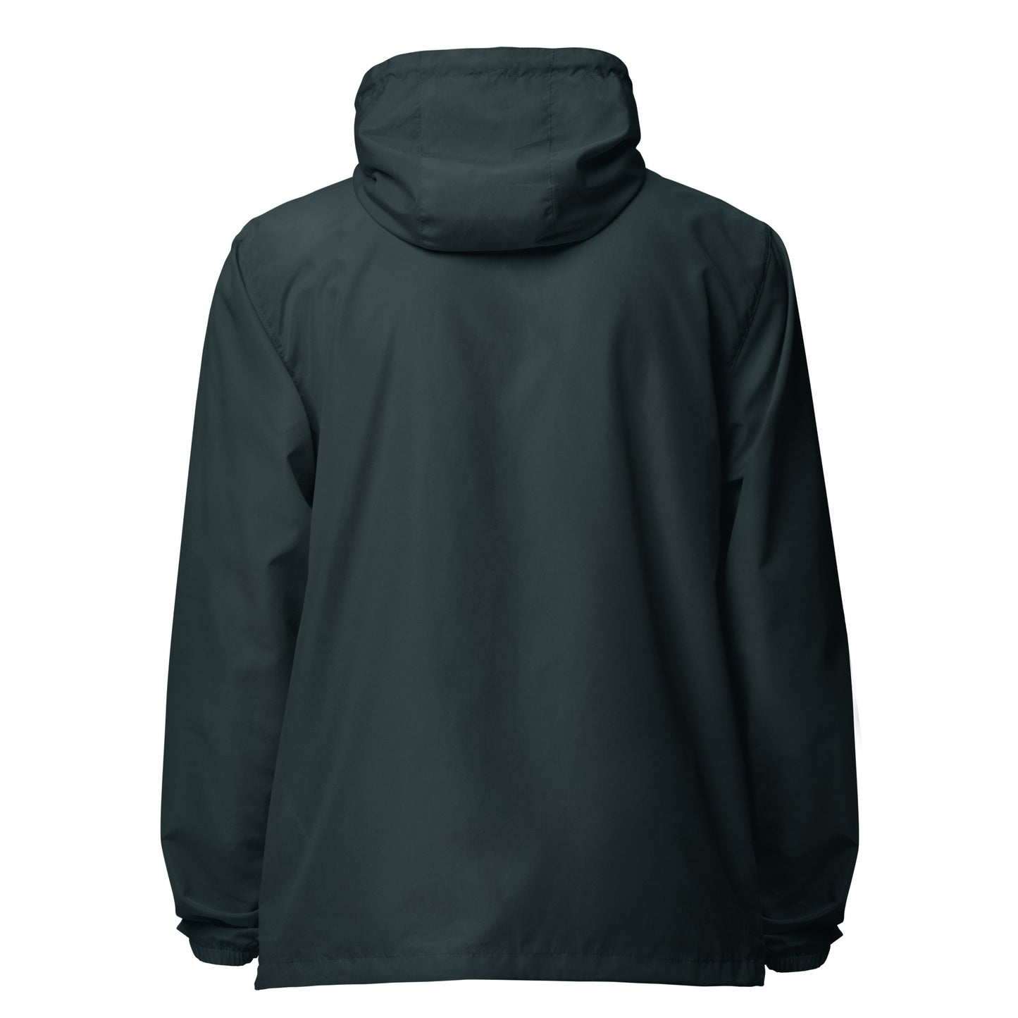 Big G Black Unisex lightweight zip up windbreaker
