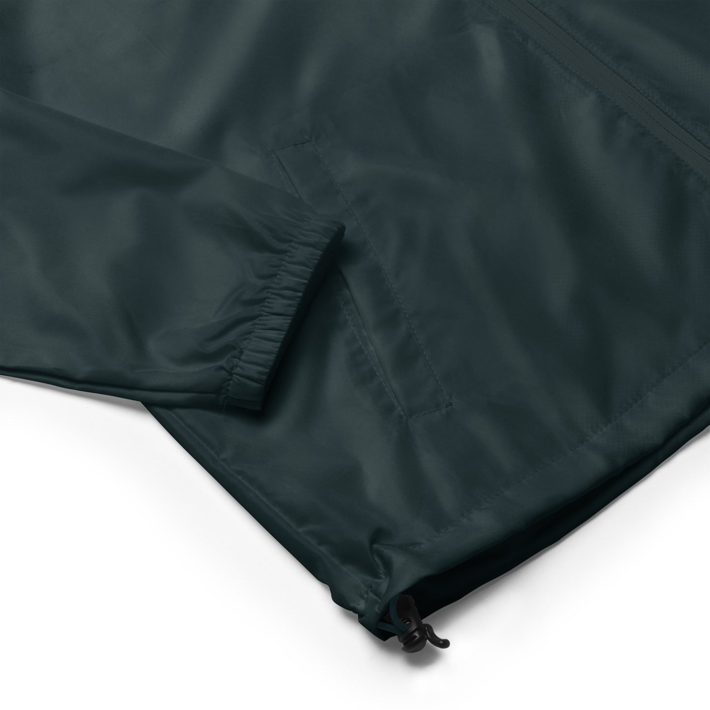 Big G Black Unisex lightweight zip up windbreaker