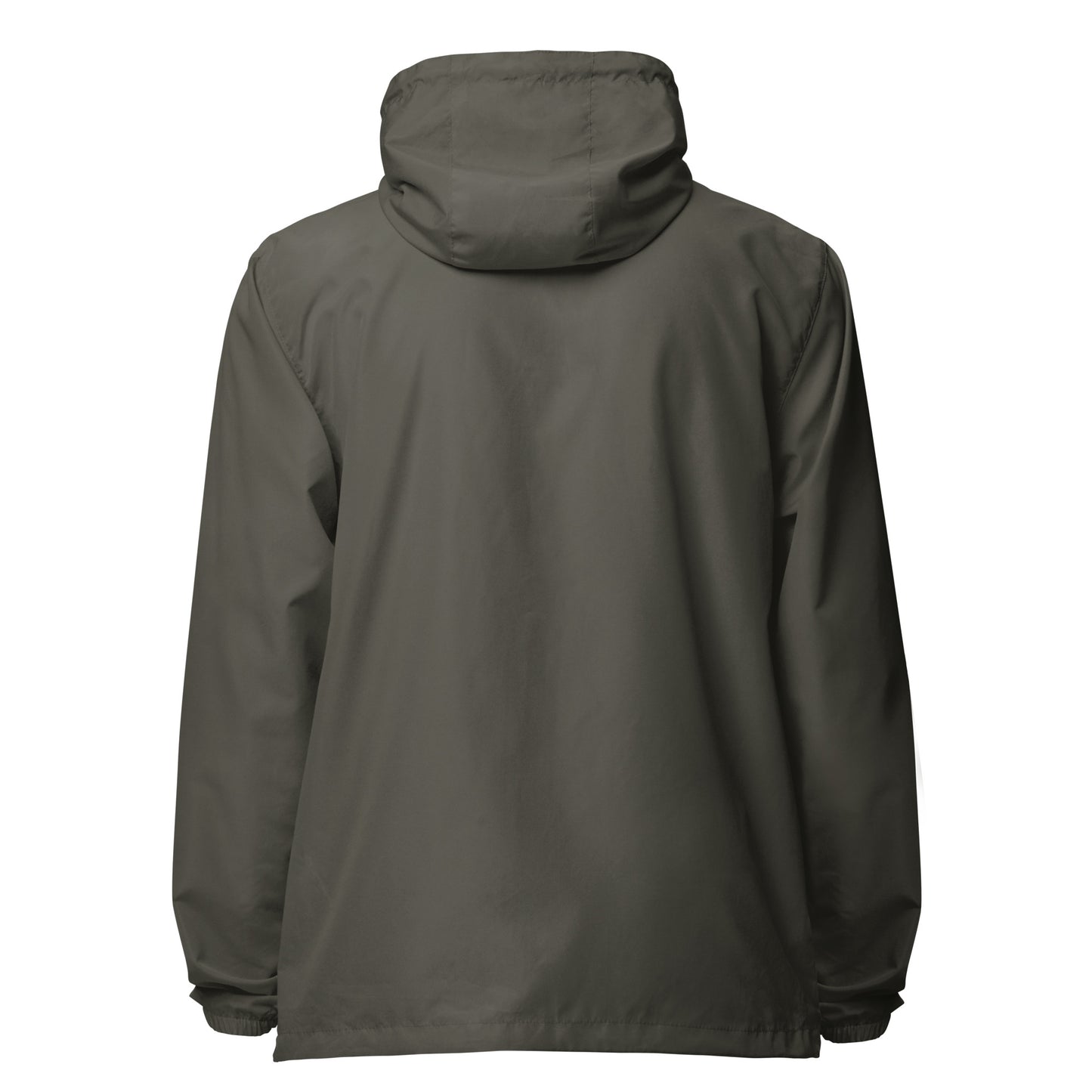 Big G White Unisex lightweight zip up windbreaker