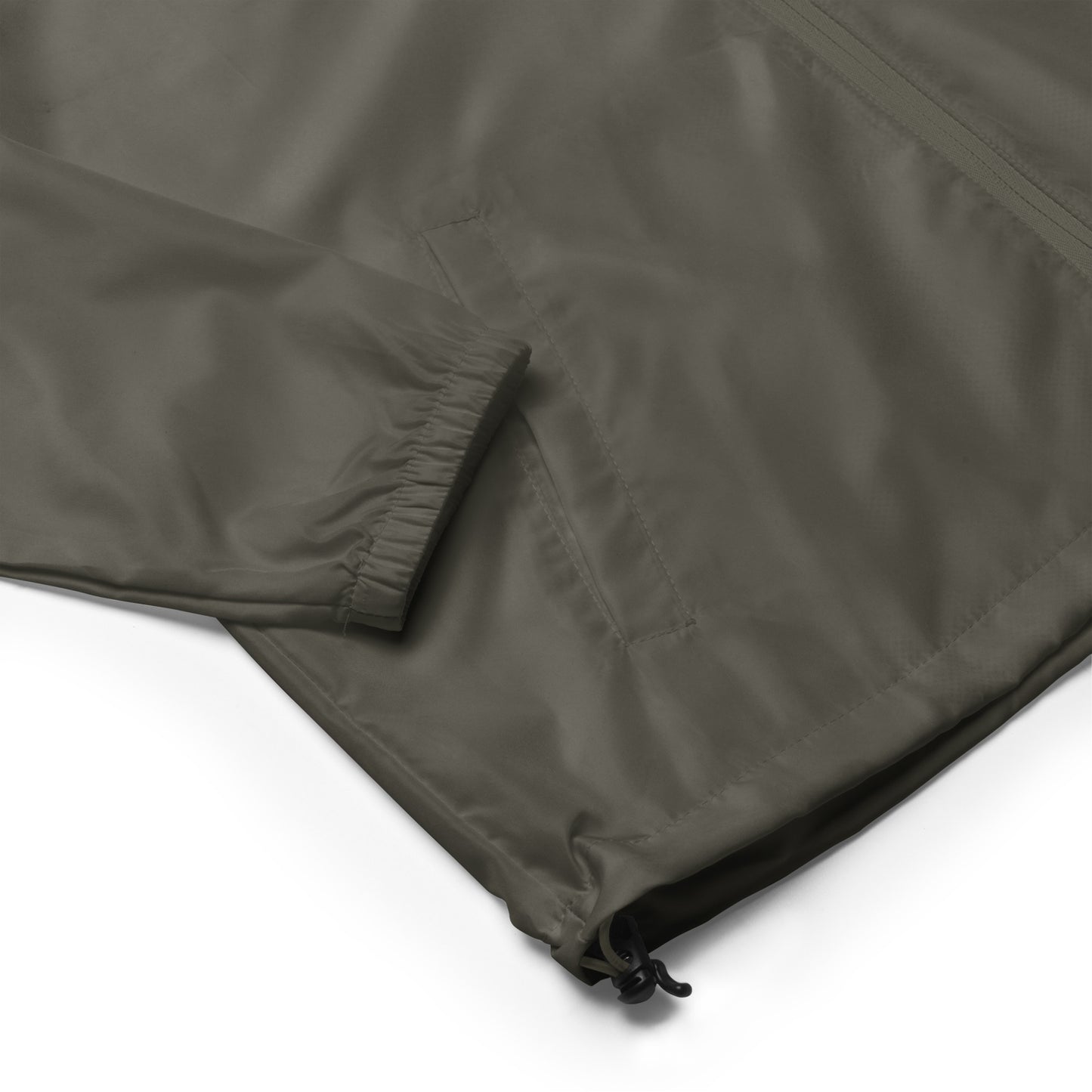 Big G Black Unisex lightweight zip up windbreaker