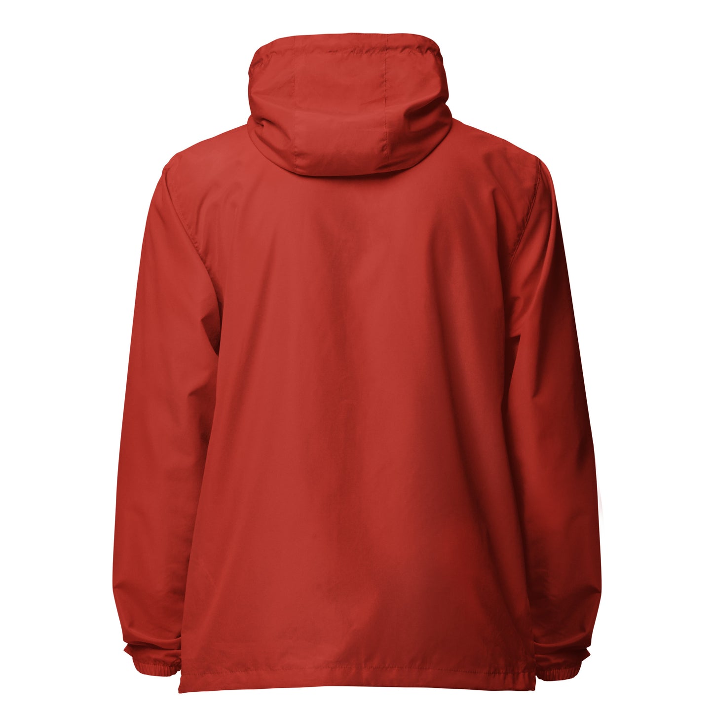 Big G White Unisex lightweight zip up windbreaker