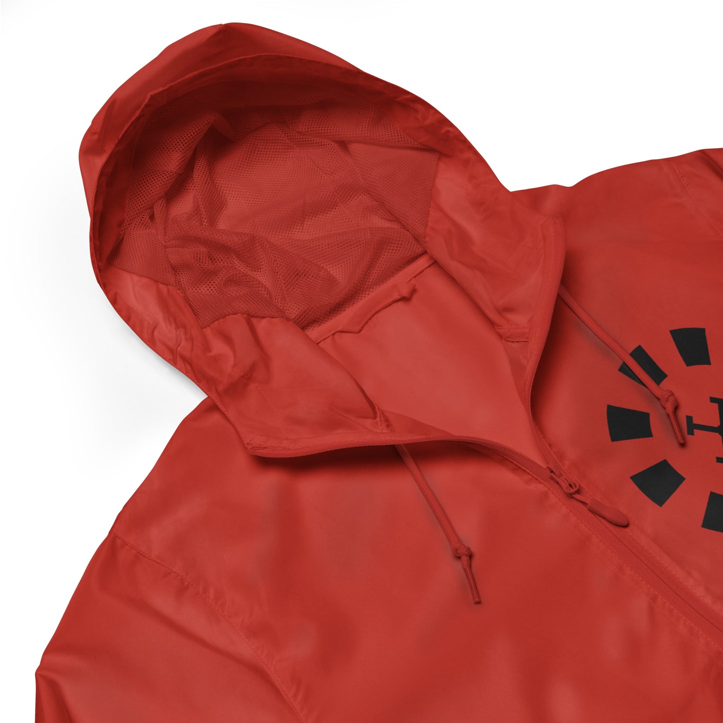 Big G Black Unisex lightweight zip up windbreaker