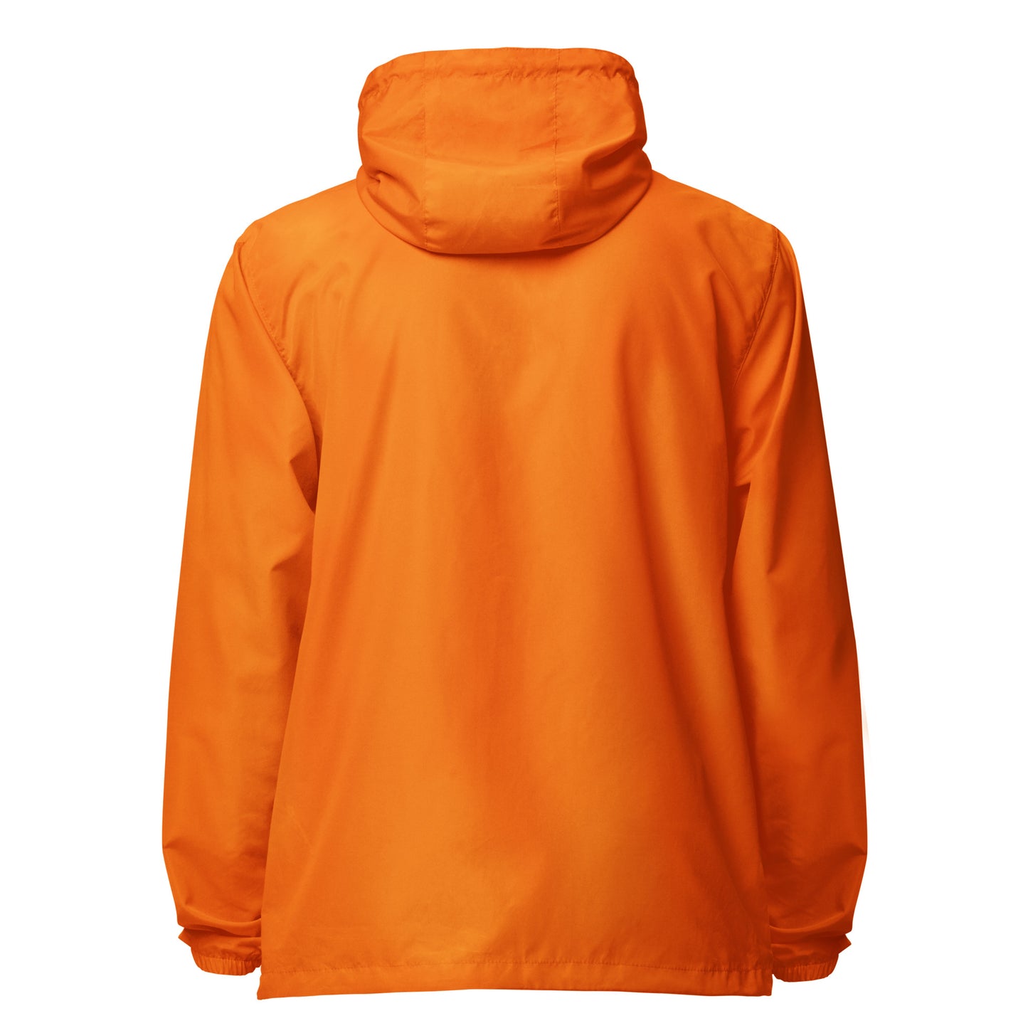Big G White Unisex lightweight zip up windbreaker
