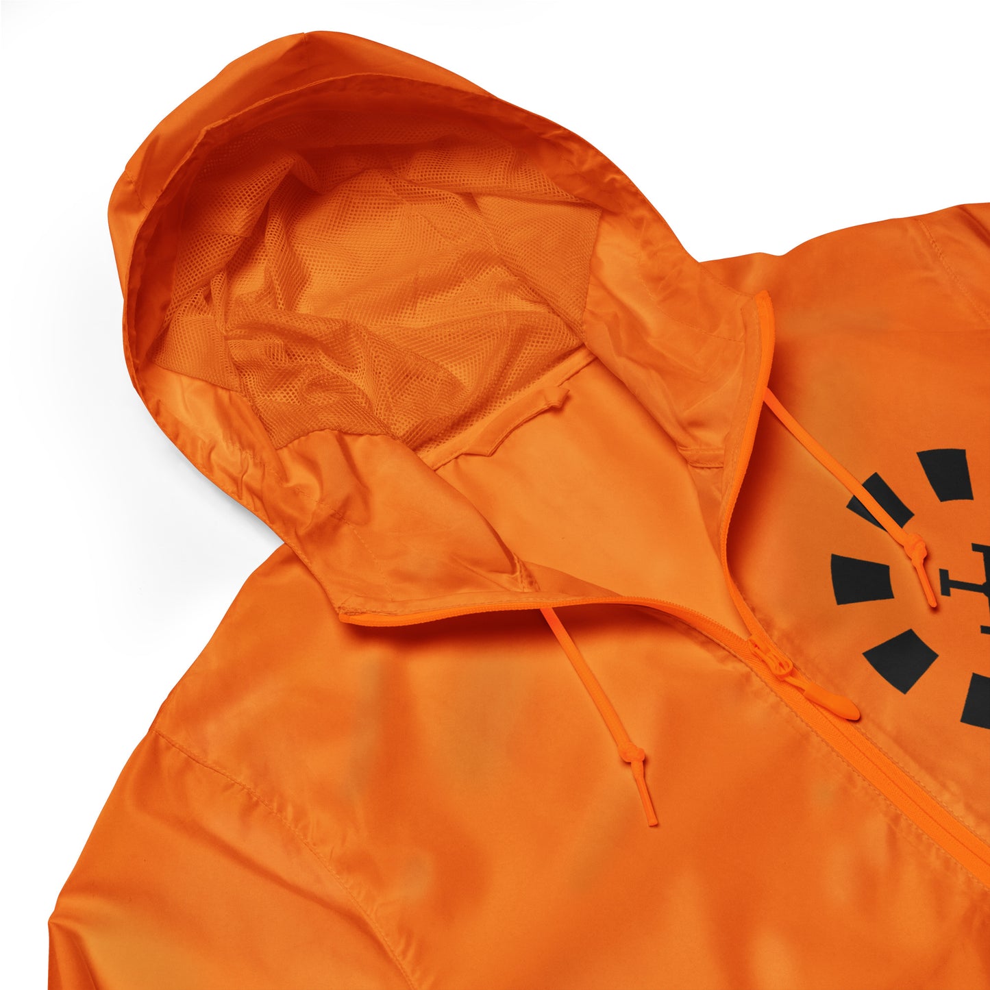Big G Black Unisex lightweight zip up windbreaker
