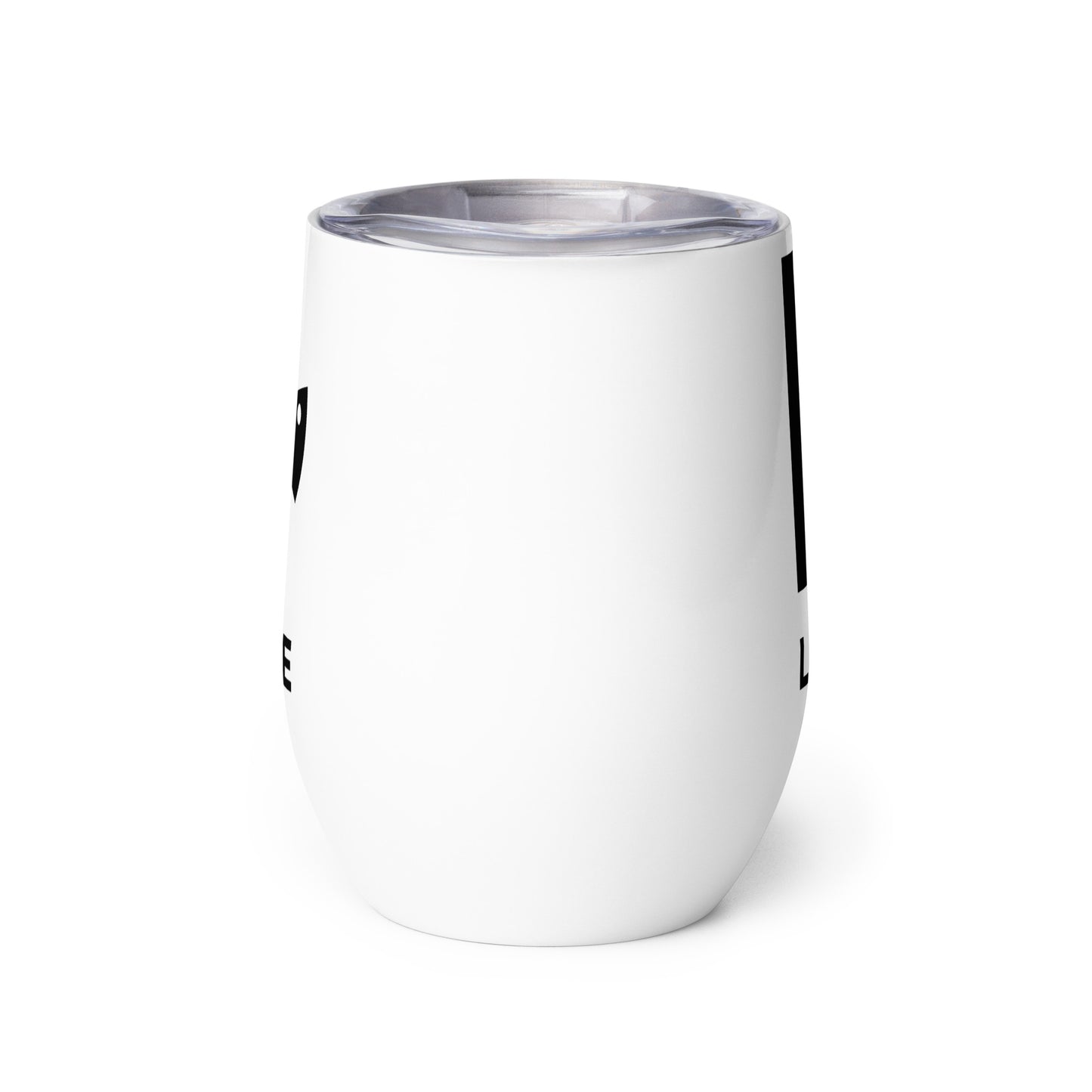 LAG Life’s A Gamble Black Wine tumbler