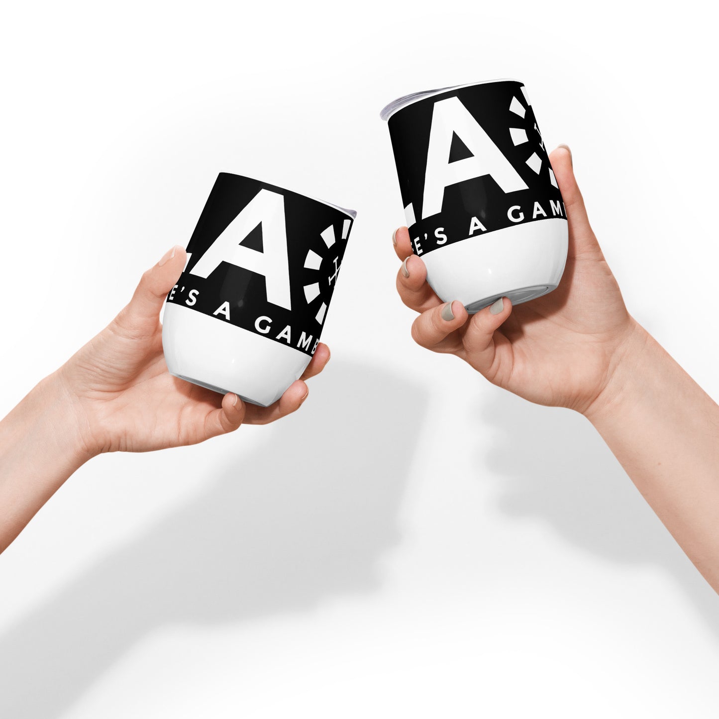 LAG Life’s A Gamble White Wine tumbler