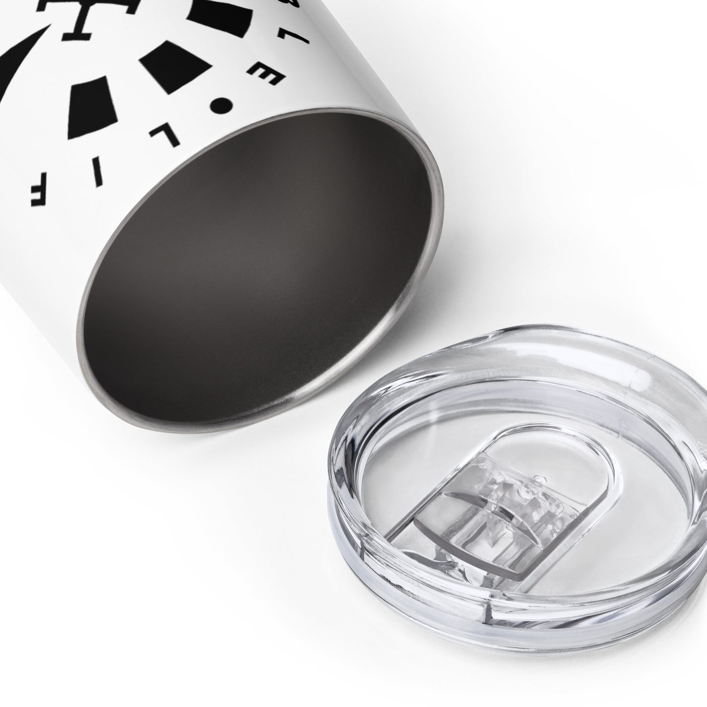 LAG Life’s A Gamble Circle Black Wine tumbler