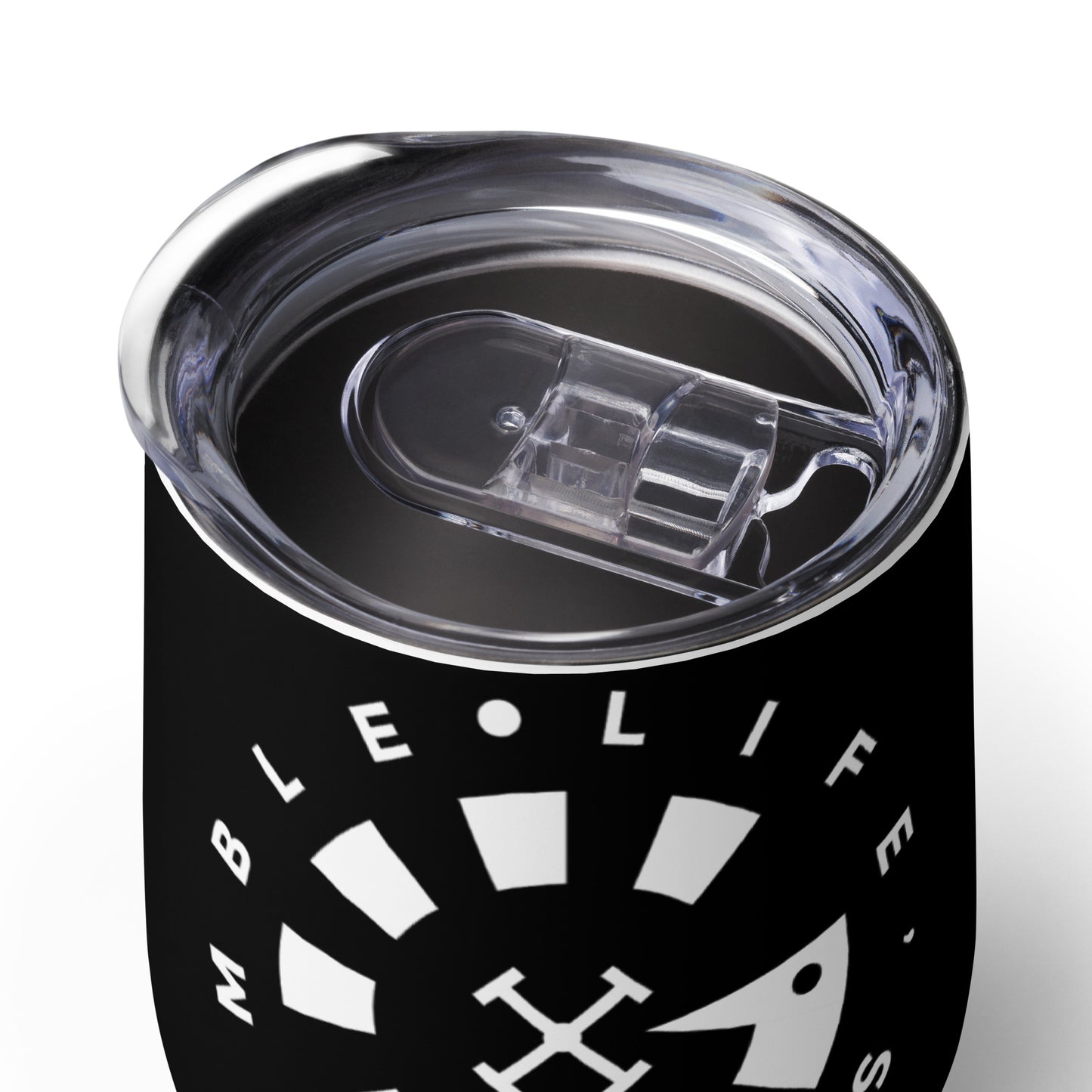 LAG Life’s A Gamble Circle White Wine tumbler