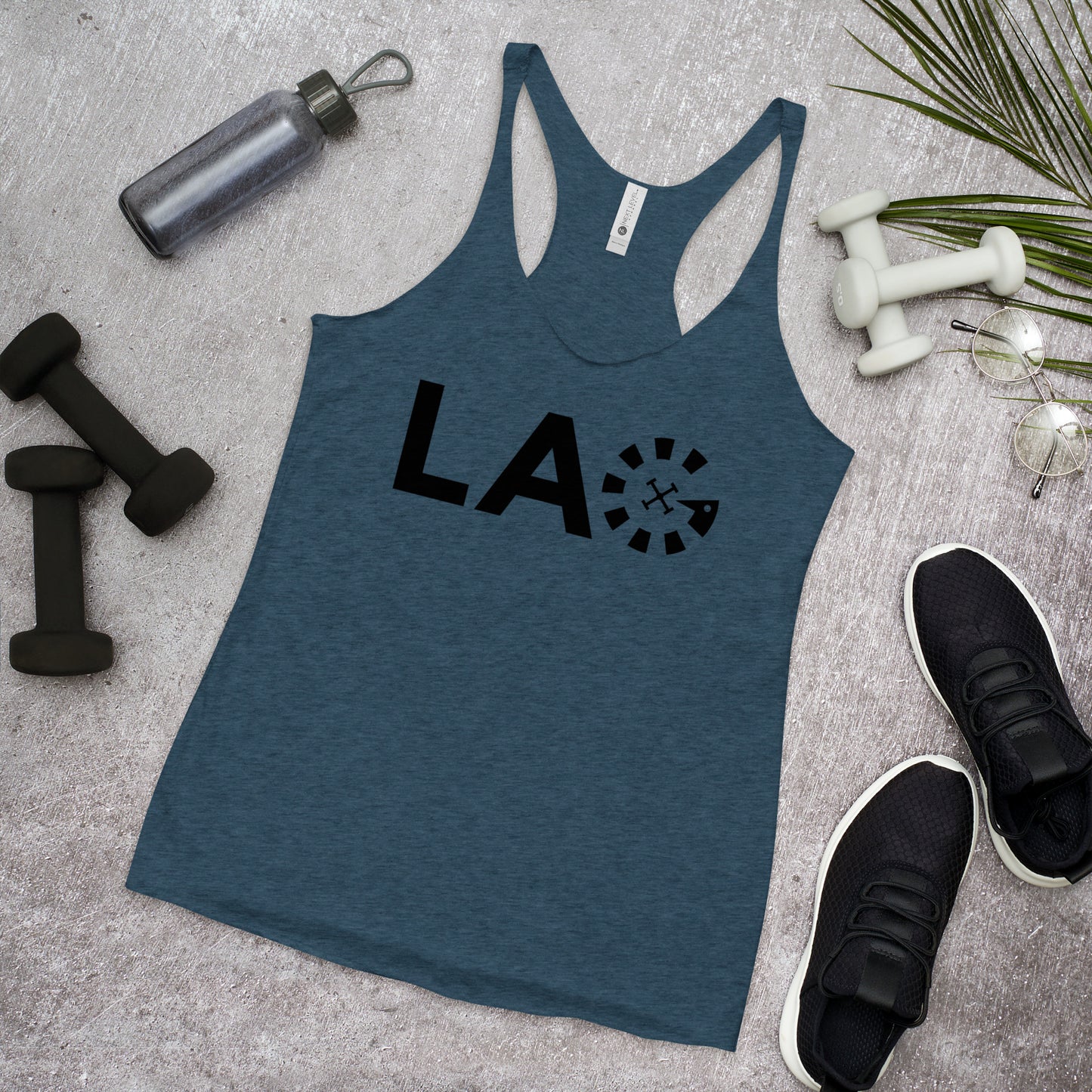LAG Black Women's Racerback Tank