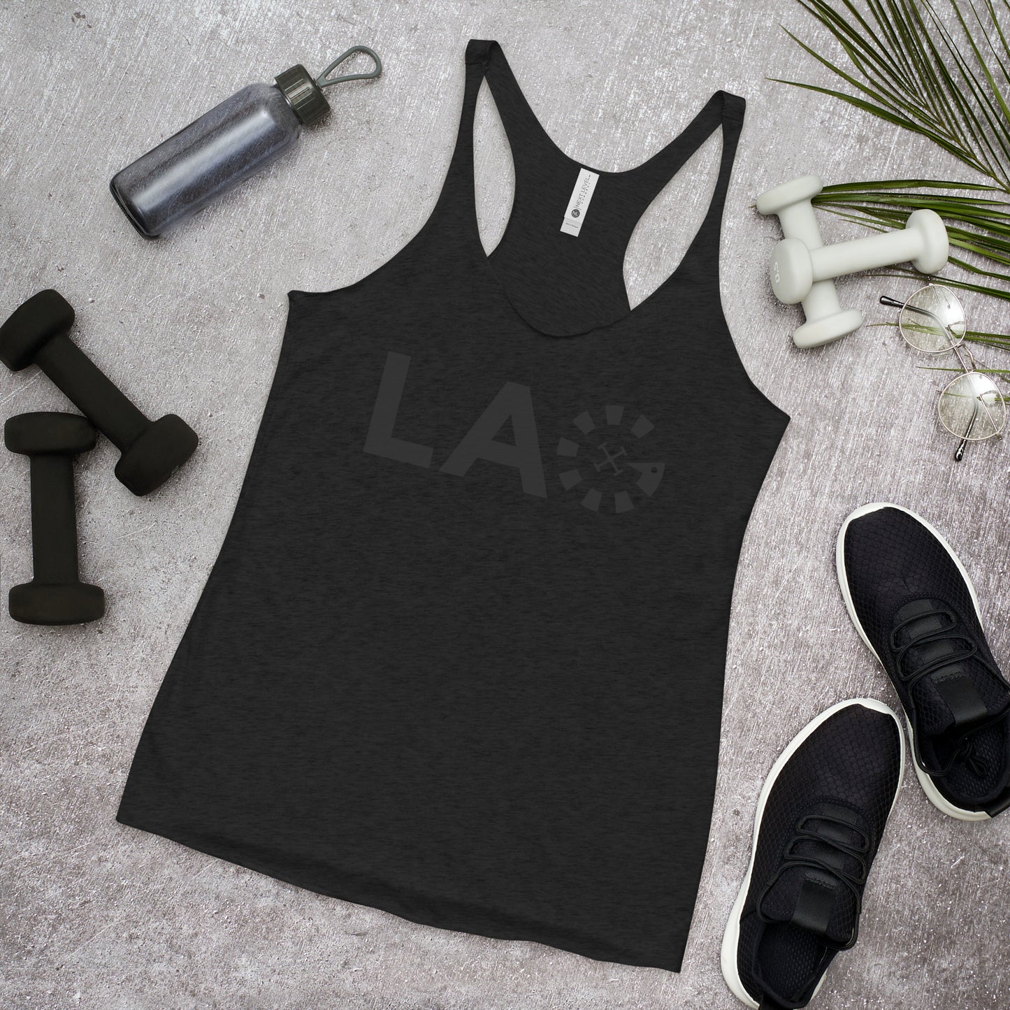 LAG Black Women's Racerback Tank