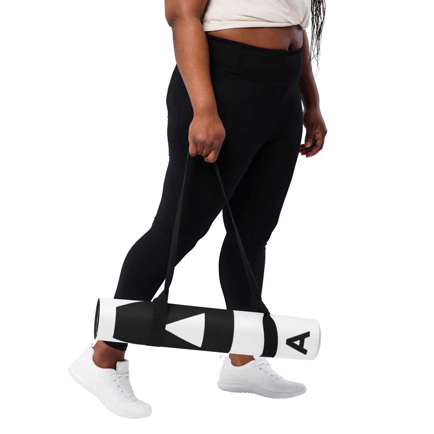 LAG Life’s A Gamble Black Yoga mat