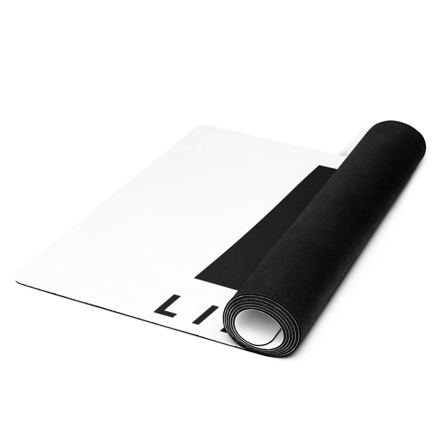 LAG Life’s A Gamble Black Yoga mat