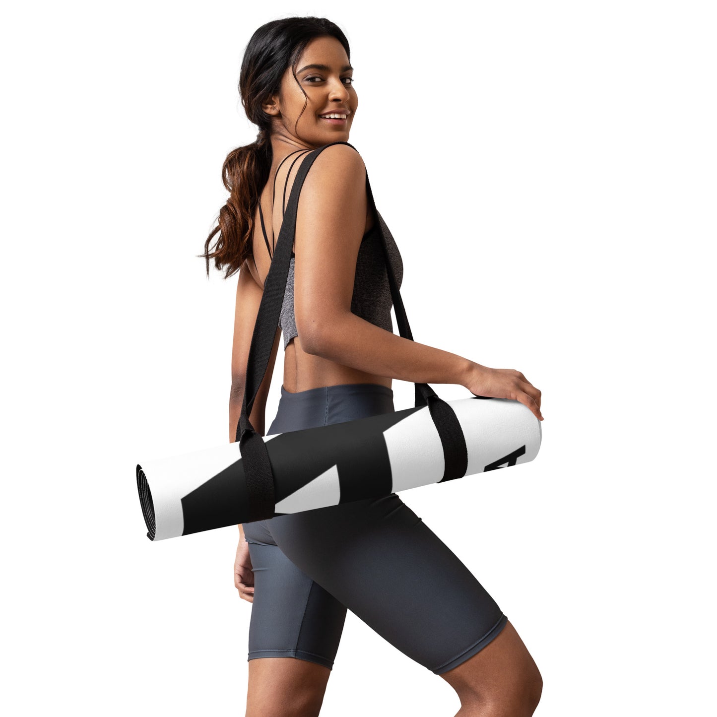 LAG Life’s A Gamble Black Yoga mat