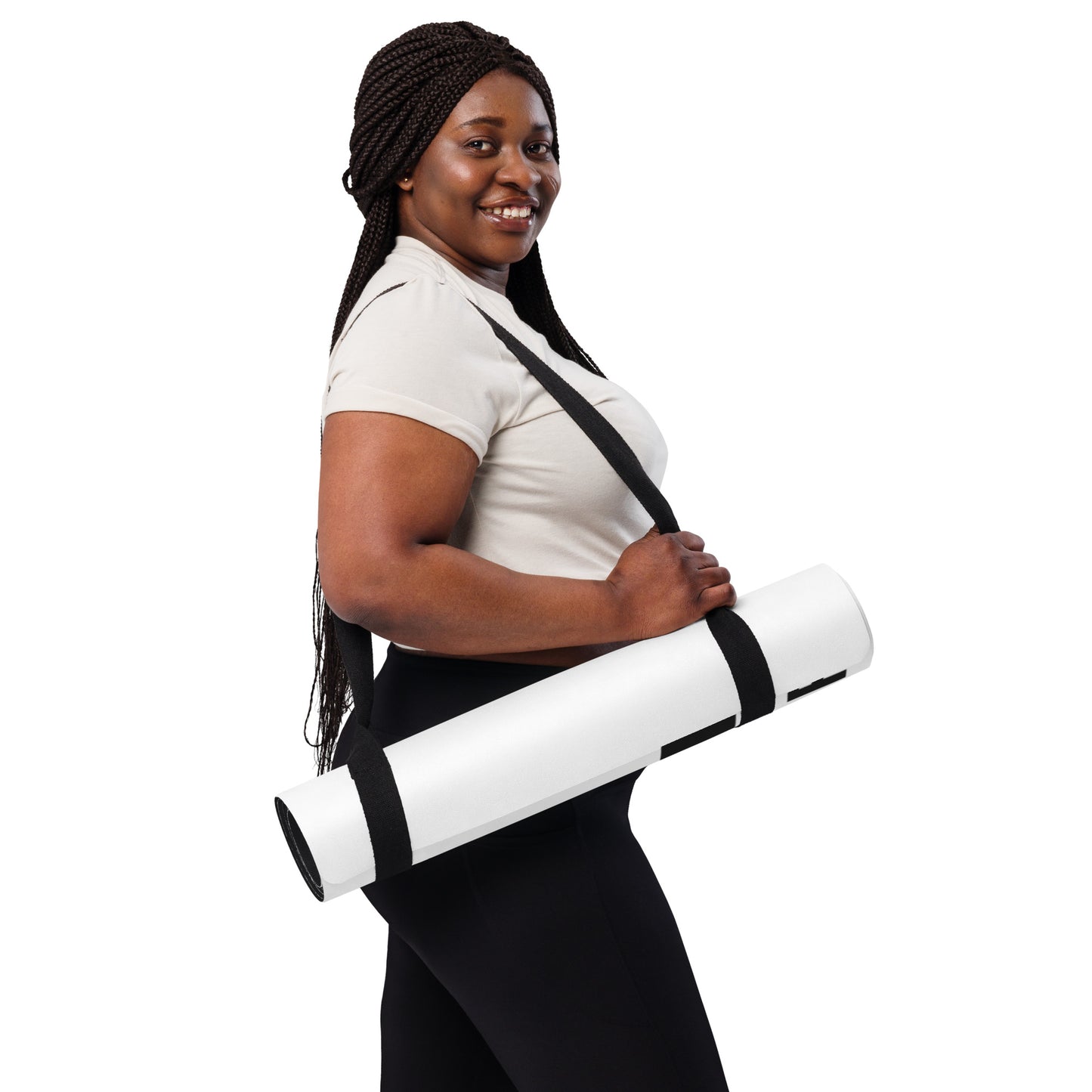 LAG Life’s A Gamble Black Yoga mat