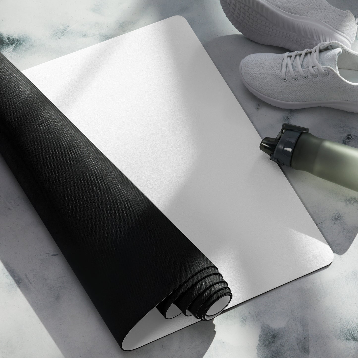 LAG Life’s A Gamble Circle Black Yoga mat