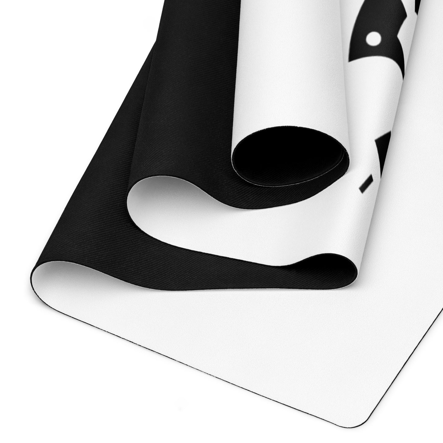 LAG Life’s A Gamble Circle Black Yoga mat