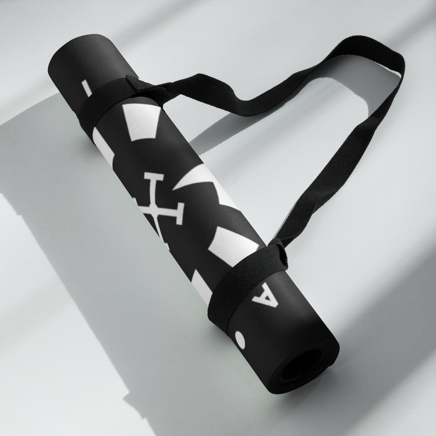 LAG Life’s A Gamble Circle White Yoga mat