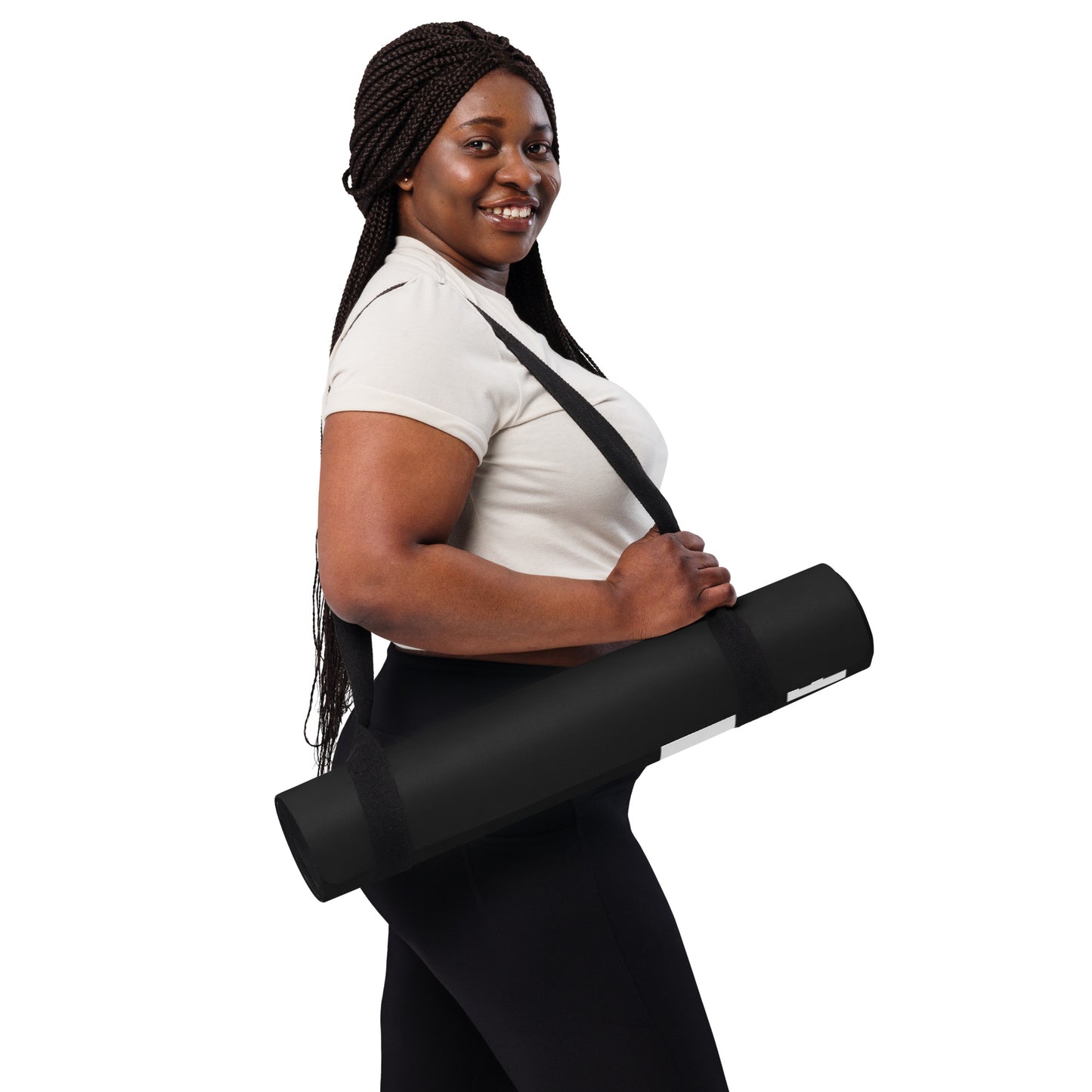 LAG Life’s A Gamble White Yoga mat