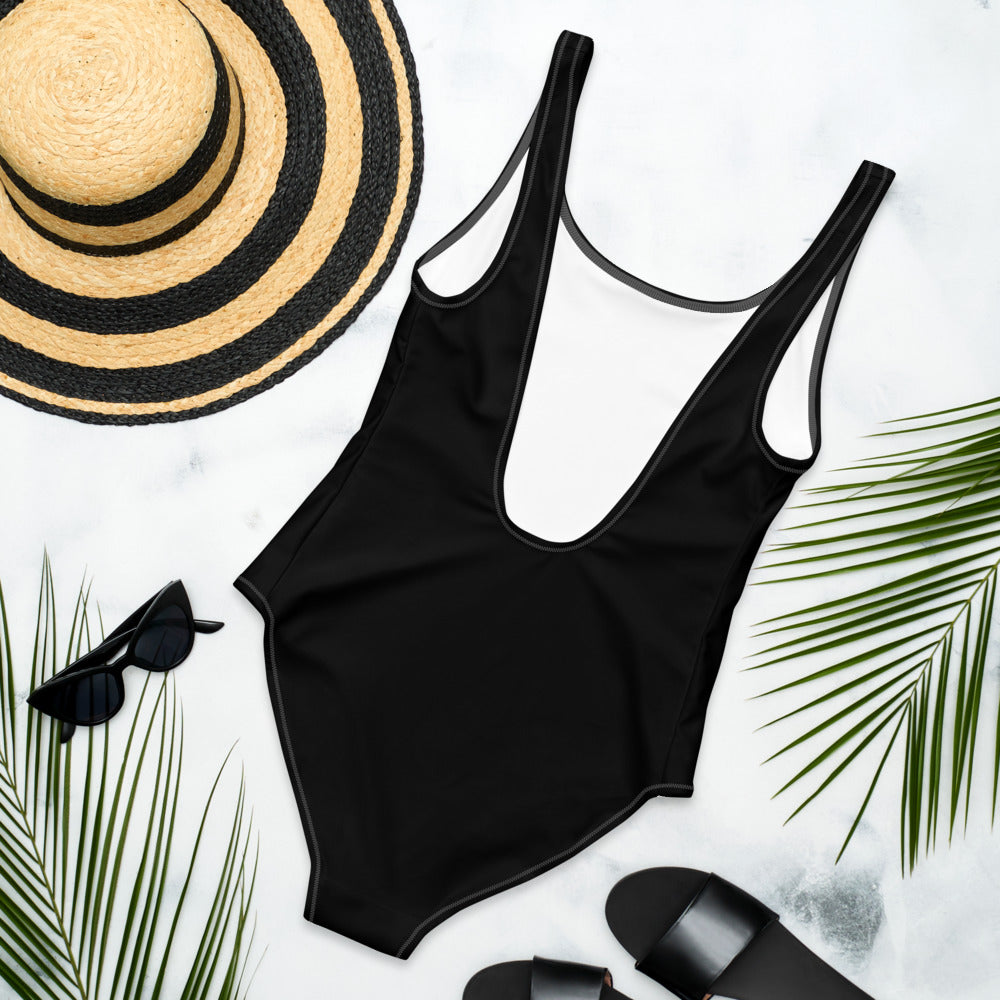 Big G White One-Piece Swimsuit