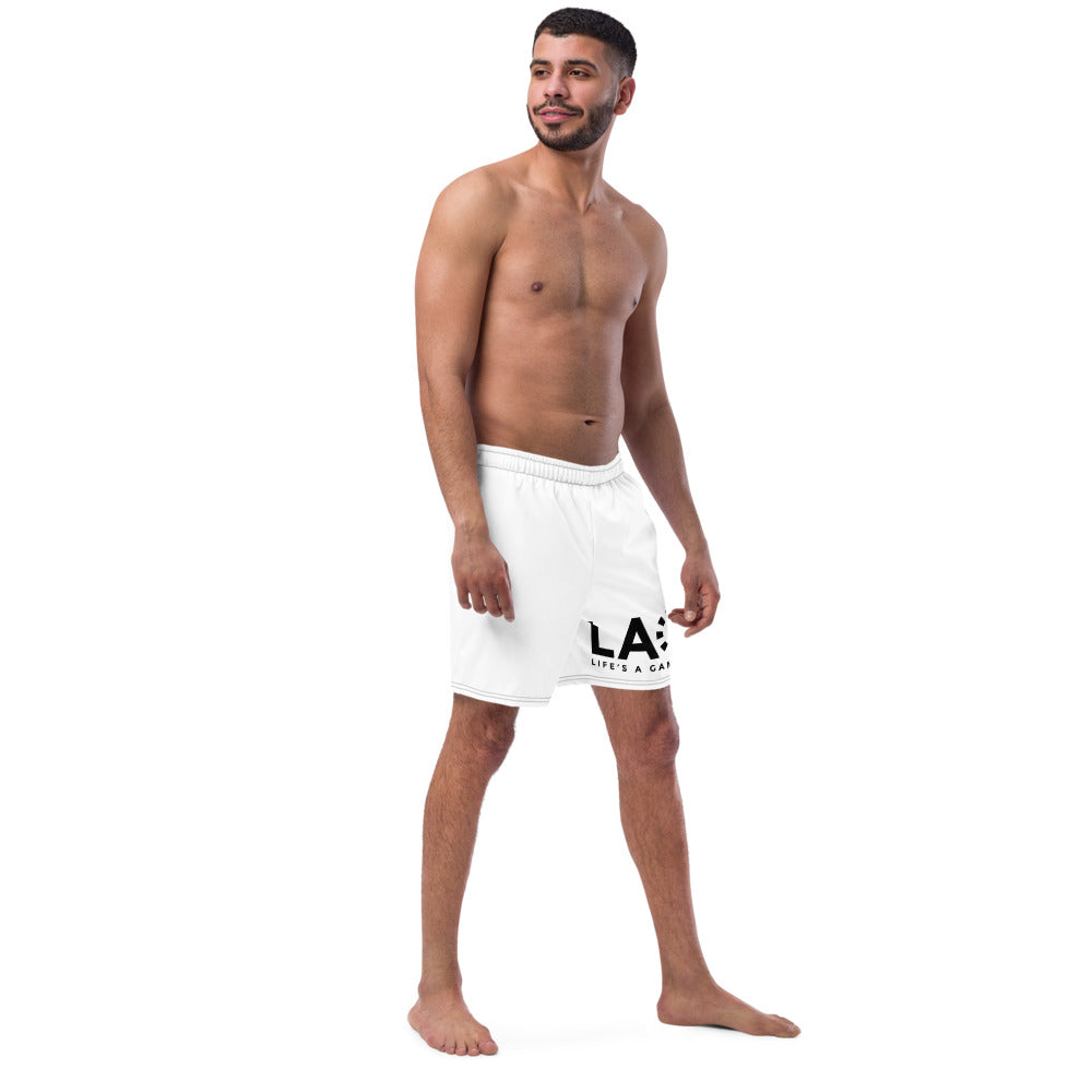 LAG Life's A Gamble Black Men's swim trunks