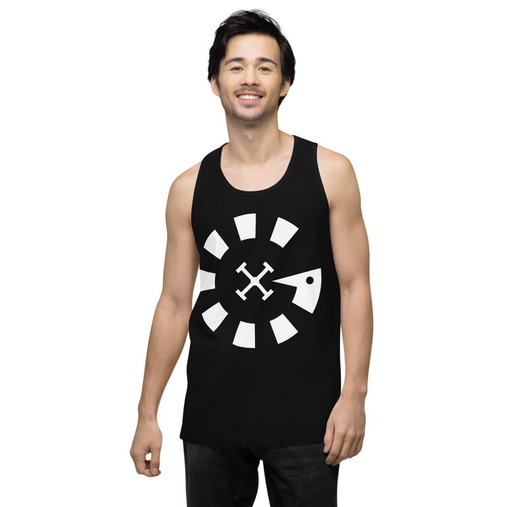 Big G White Men’s premium tank top