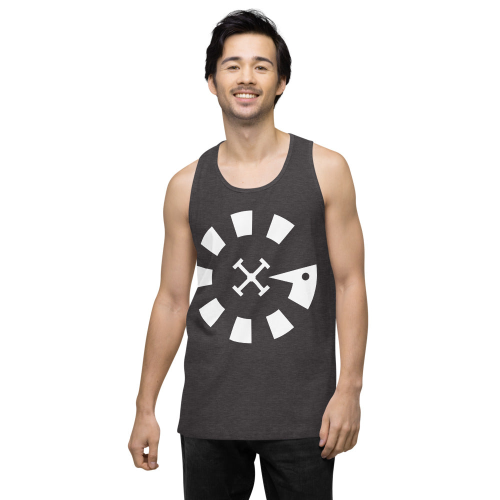 Big G White Men’s premium tank top