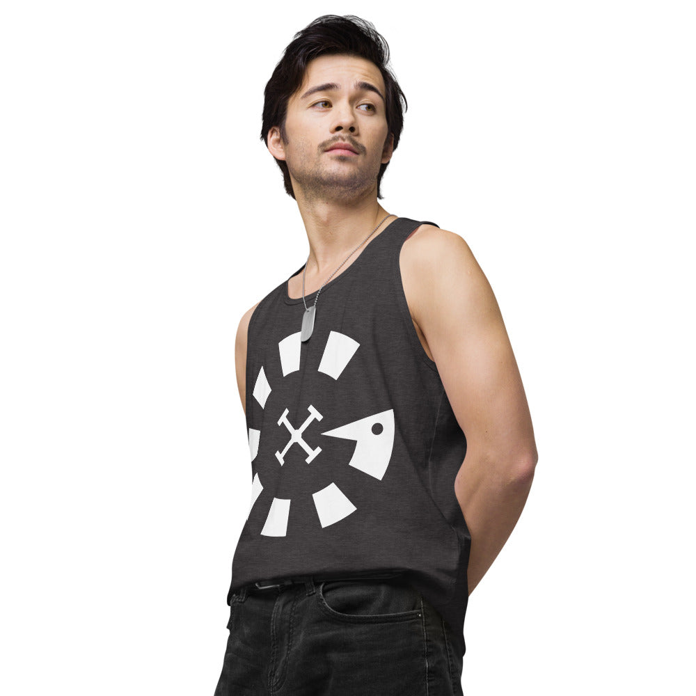 Big G White Men’s premium tank top